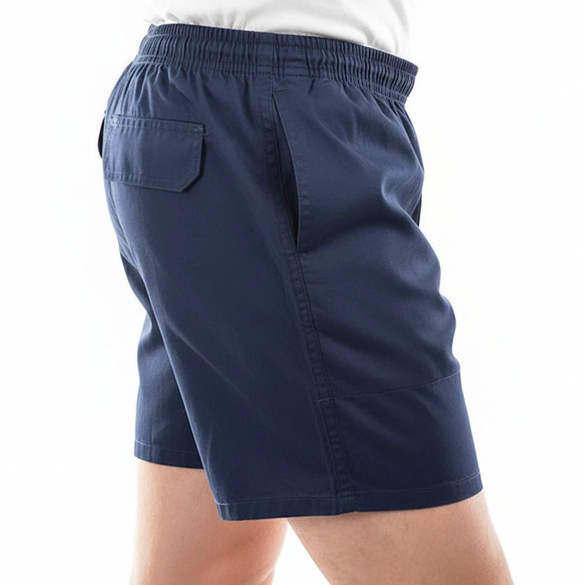 Hard Slog Men's Drill Shorts - Navy - Image 3