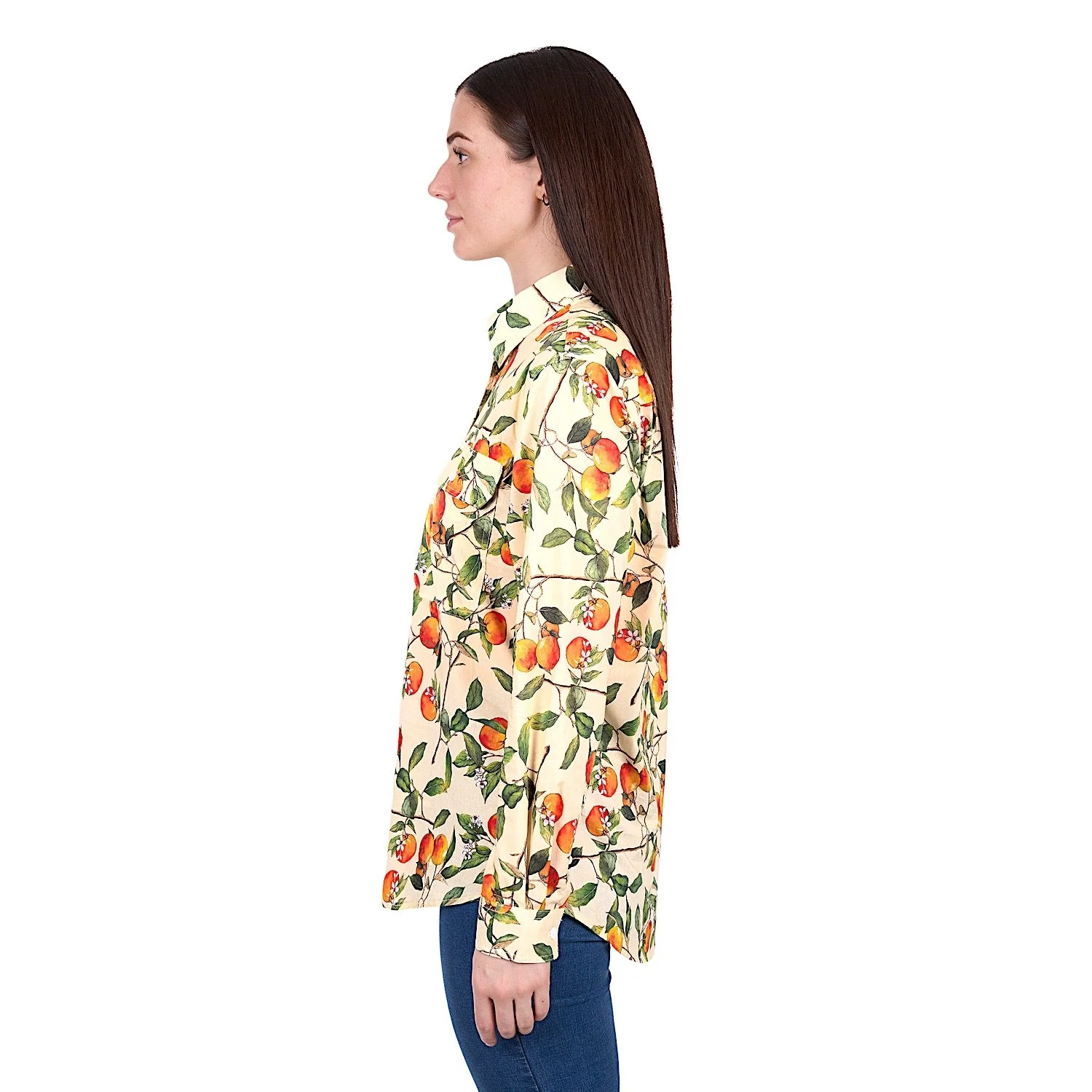 Hard Slog Women's Zia 1/2 Placket Shirt - Green - Image 3