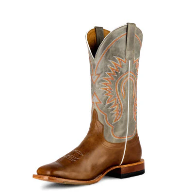 Horse Power Men's Jimmy Western Boot - Gunny/Royal