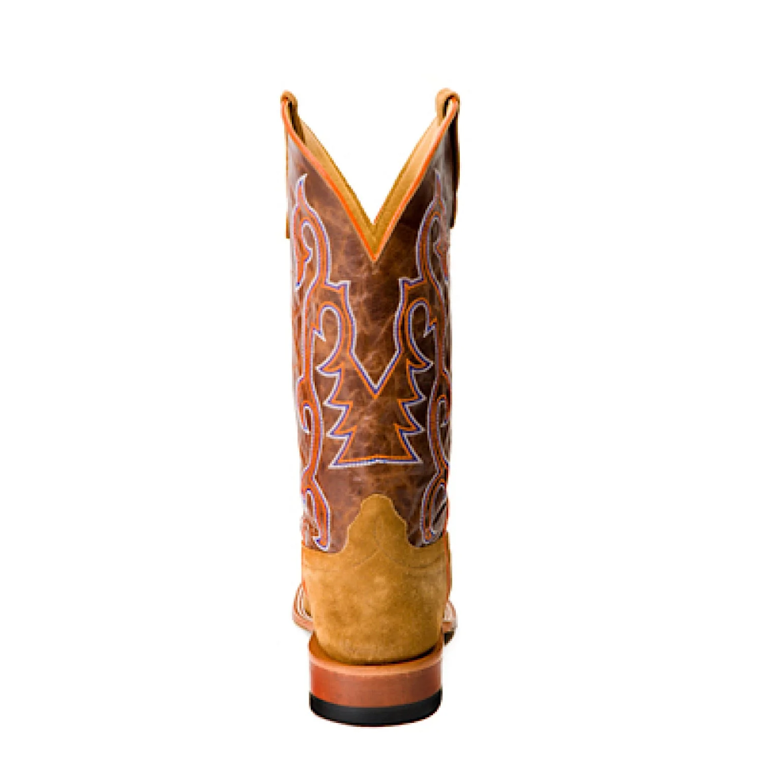 Horse Power Men's Western Boot - Camel Growler Roughout/Chocolate Crush - Image 2