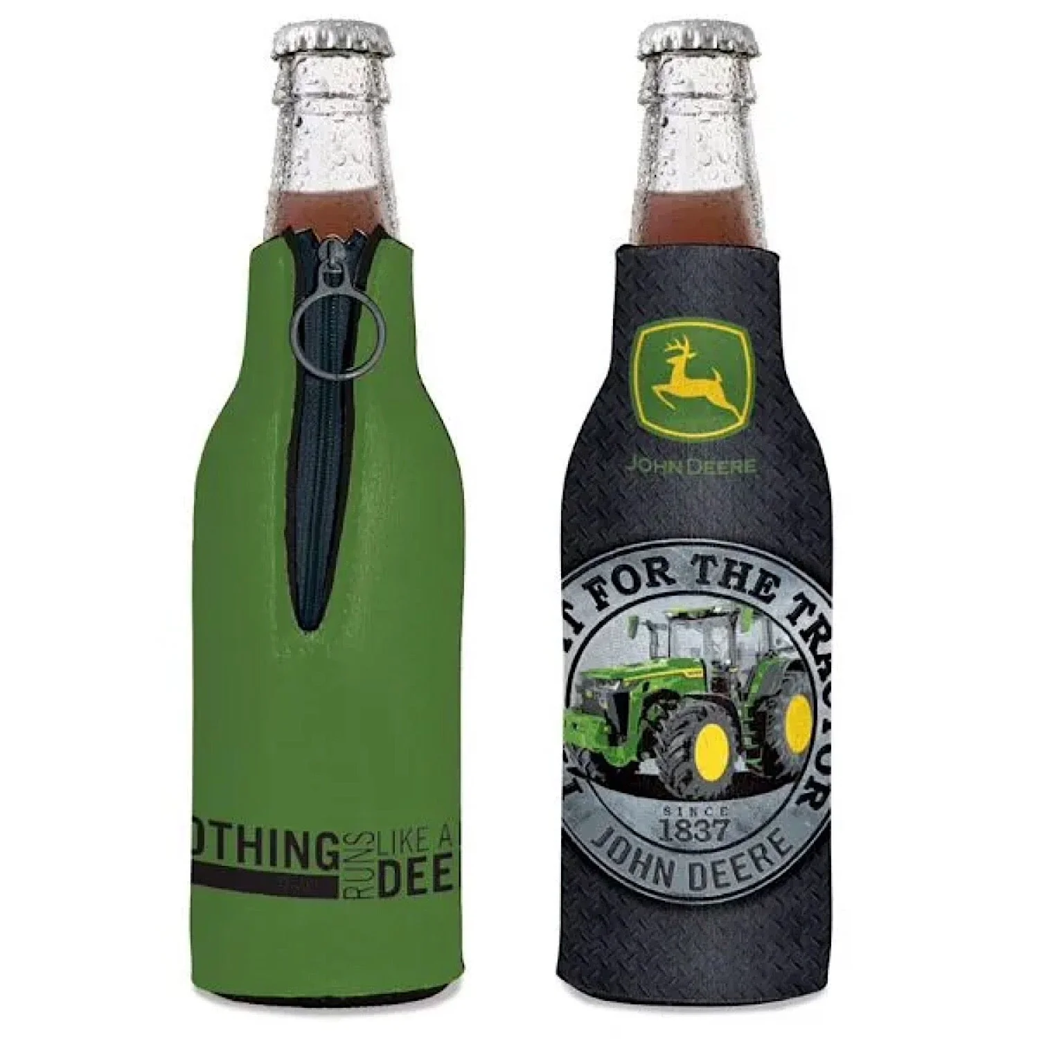 John Deere Bottle Stubby Holder - I'm In It For The Tractor