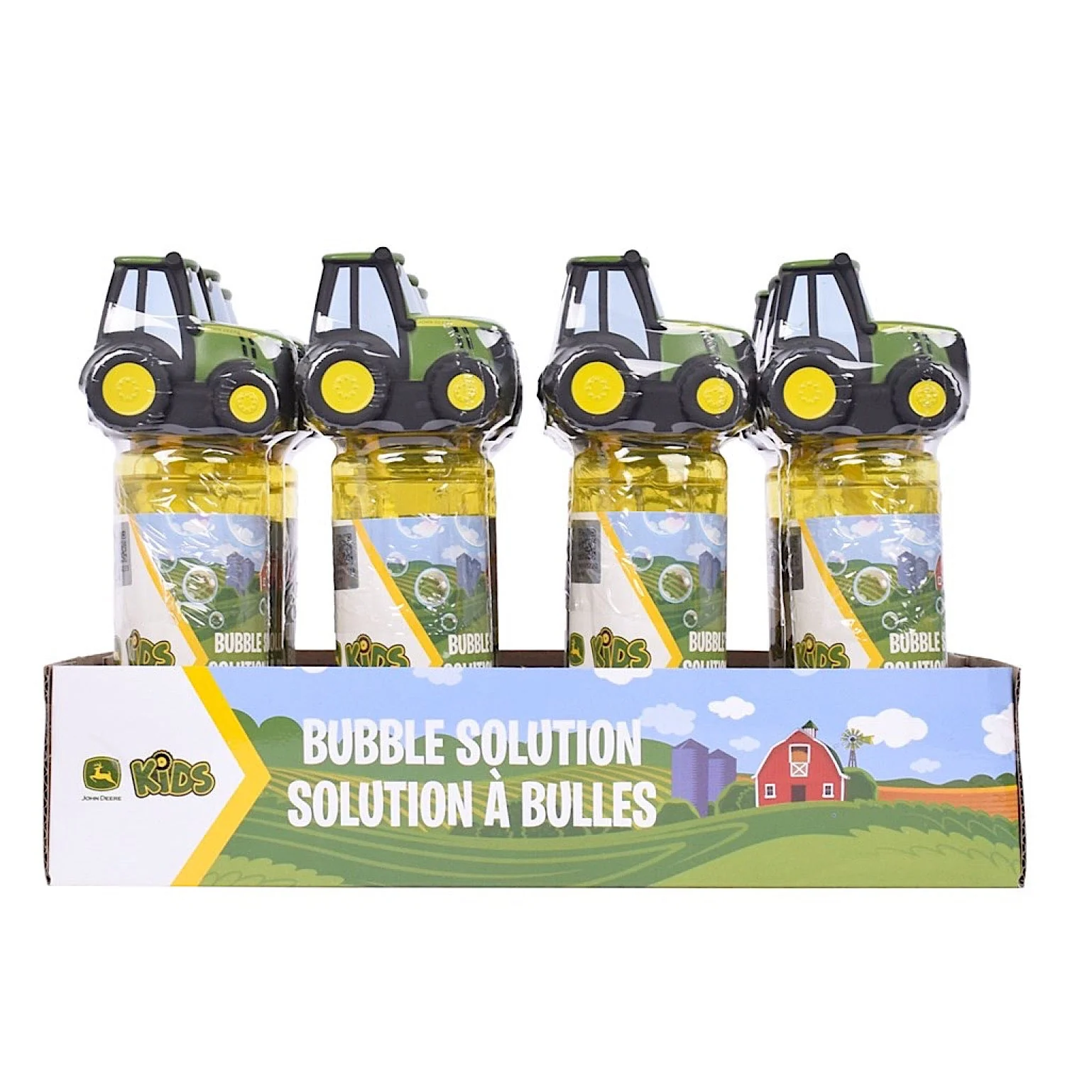 John Deere Tractor Top Bubble Solution 147ml Bottle - Image 2