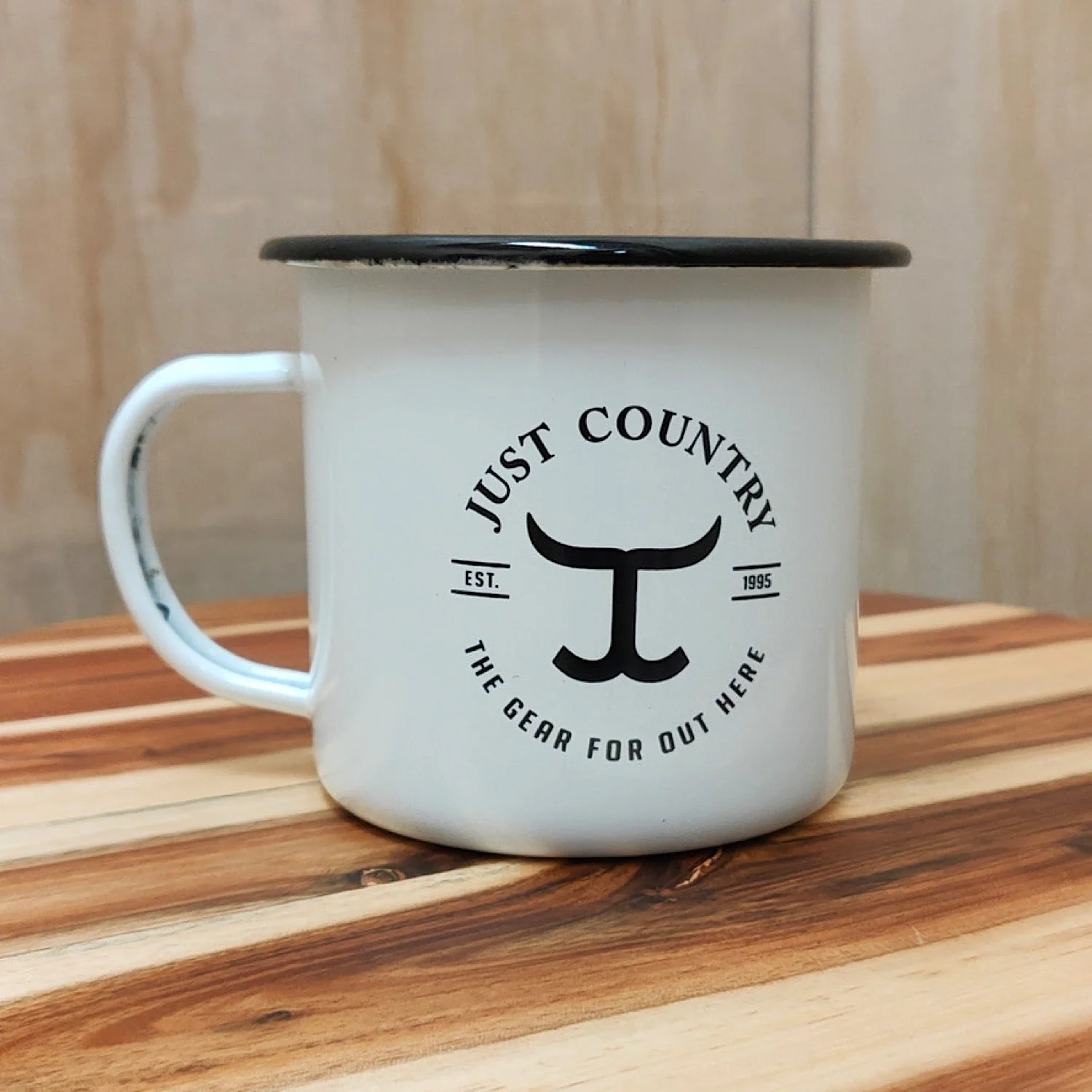 Just Country Pannikin Cup White - Image 2