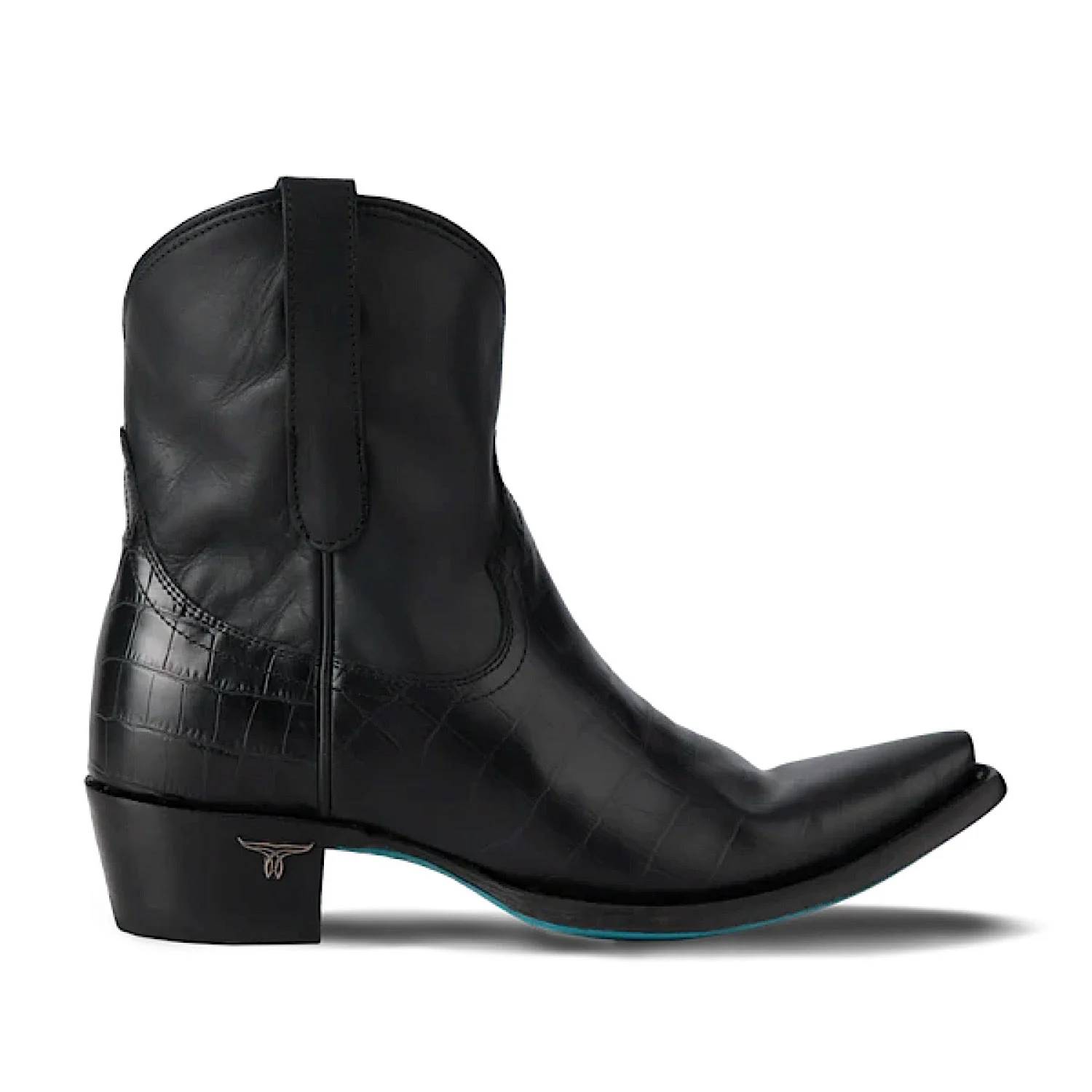 Lane Boots Emma Jane Bootie - Carbon Croc - Image 3
