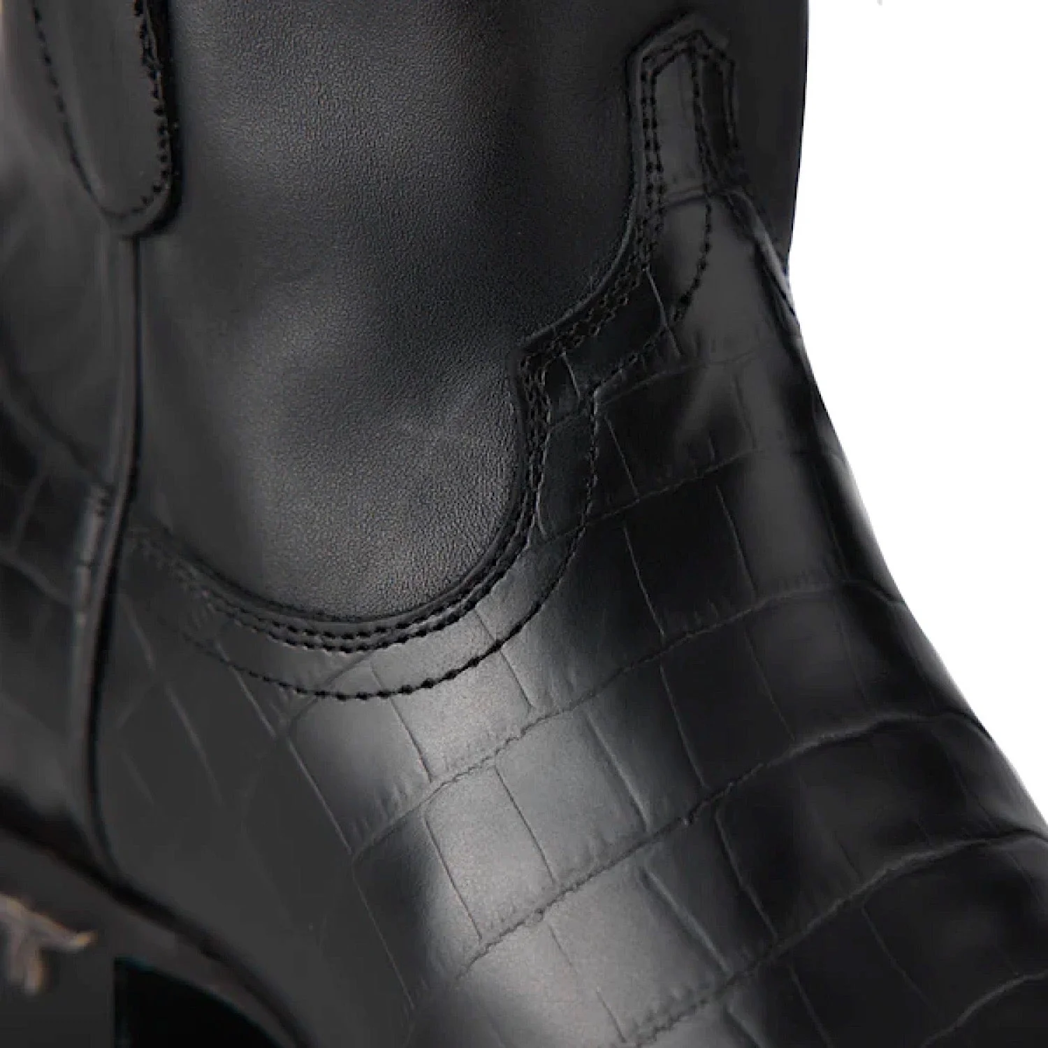 Lane Boots Emma Jane Bootie - Carbon Croc - Image 4