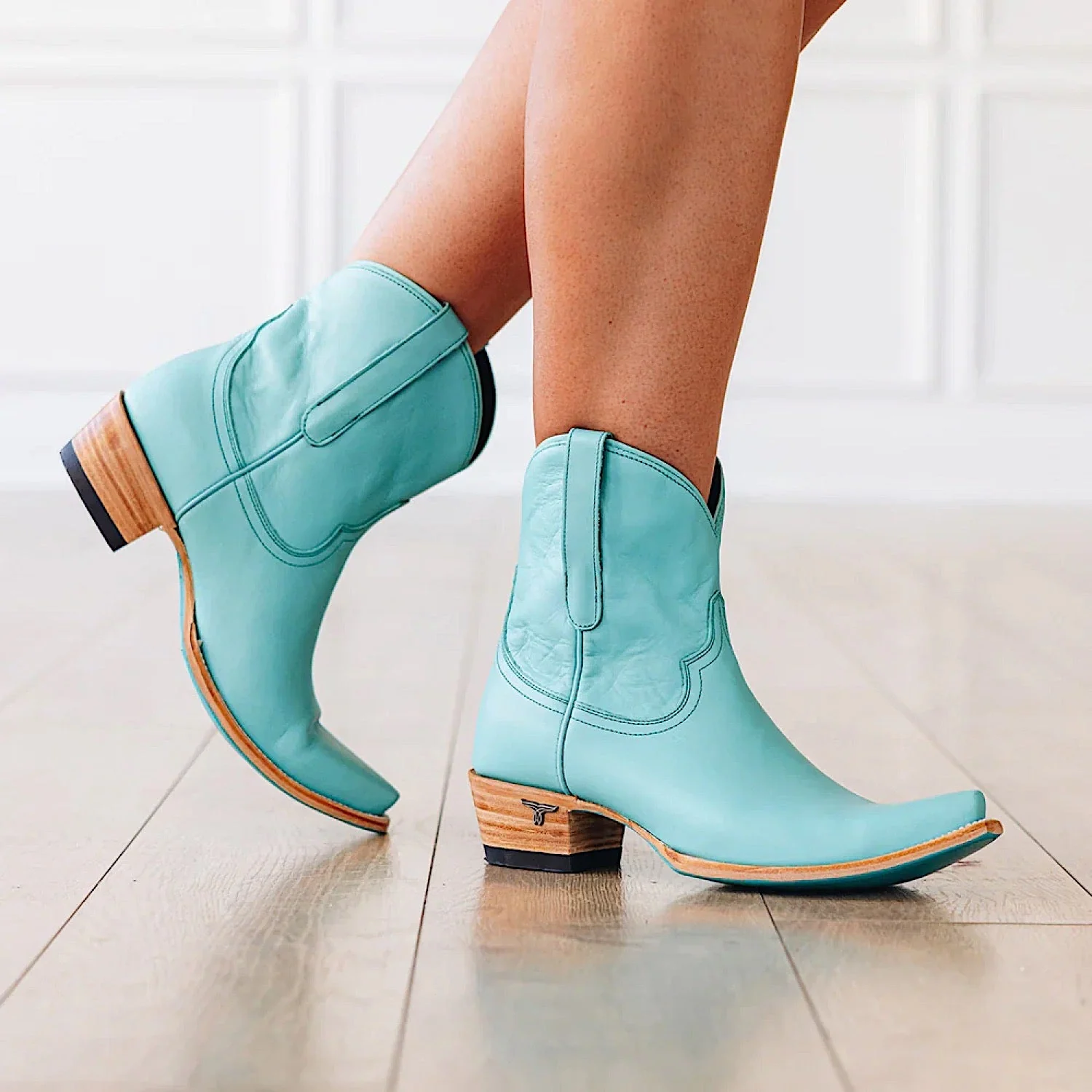 Lane Boots Emma Jane Bootie - Turquoise Blaze - Image 2