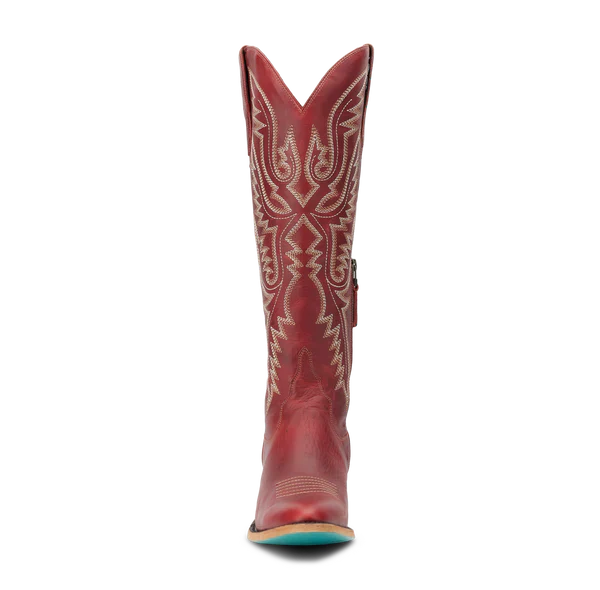 Lane Boots Monica Knee High Corset - Smoldering Ruby - Image 2