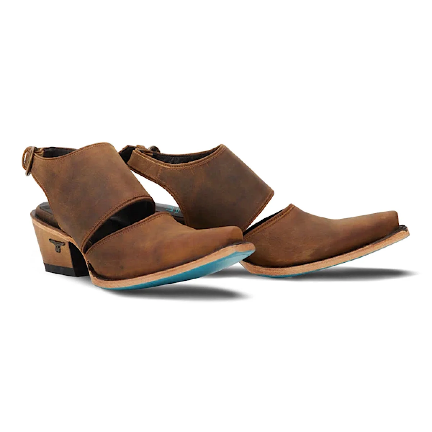 Lane Boots Plain Jane Slingback - Burnt Caramel
