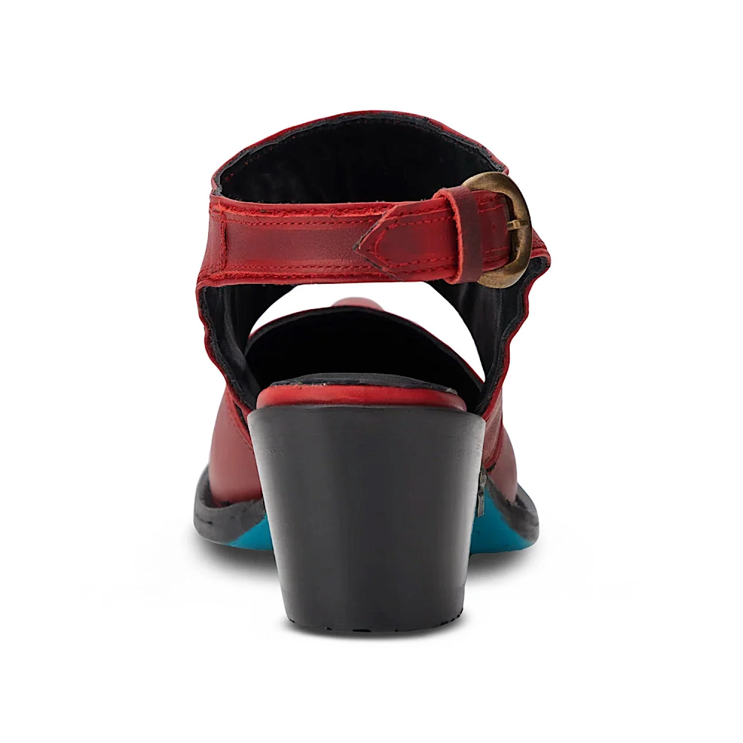 Lane Boots Plain Jane Slingback Mule - Smoldering Ruby - Image 3