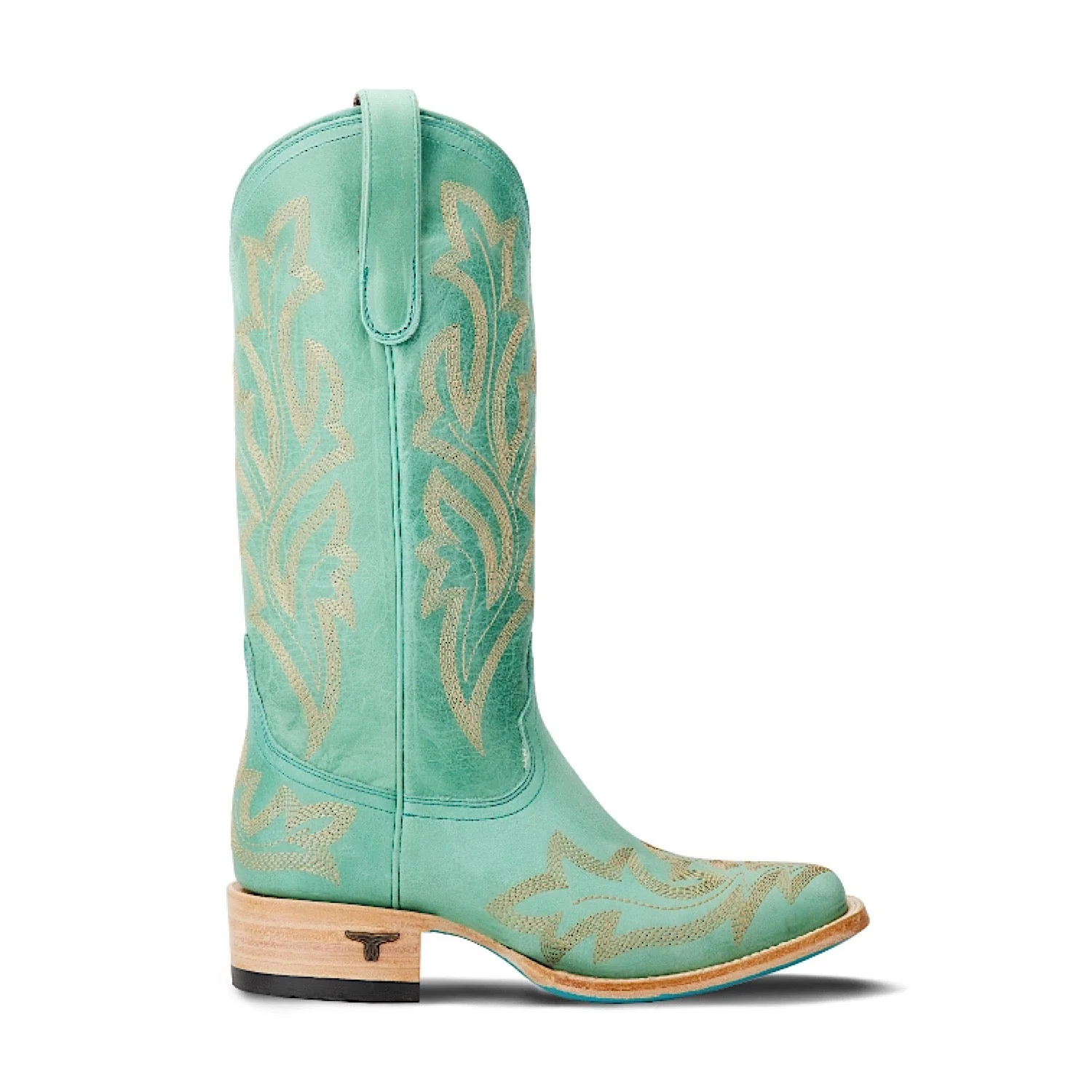 Lane Boots Saratoga Square Toe Boot - Taos Turquoise - Image 2