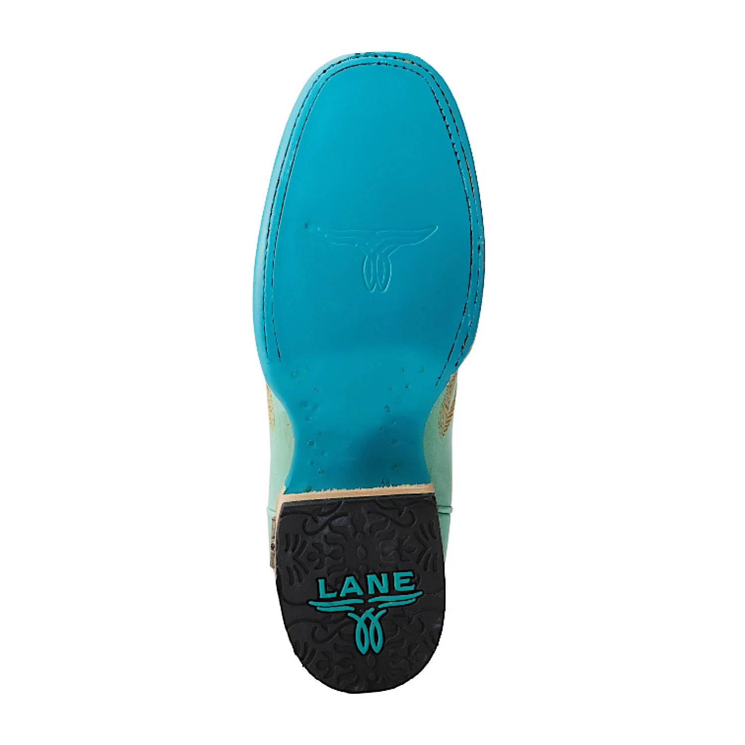 Lane Boots Saratoga Square Toe Boot - Taos Turquoise - Image 5