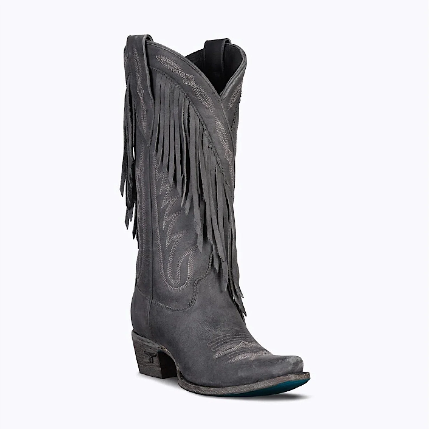 Lane Boots Senita Falls - Distressed Jet Black - Image 3