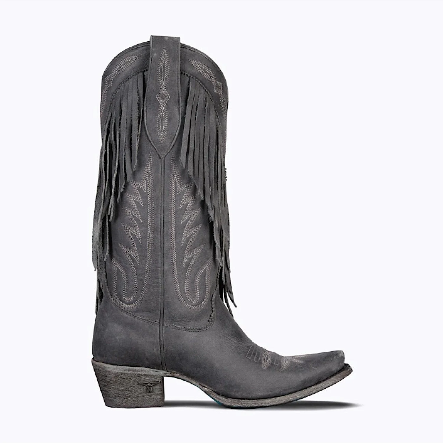 Lane Boots Senita Falls - Distressed Jet Black - Image 4