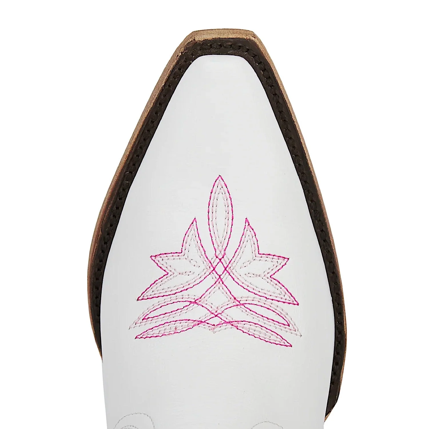 Lane Boots Smokeshow Boot - Matte White and Neon Pink - Image 5