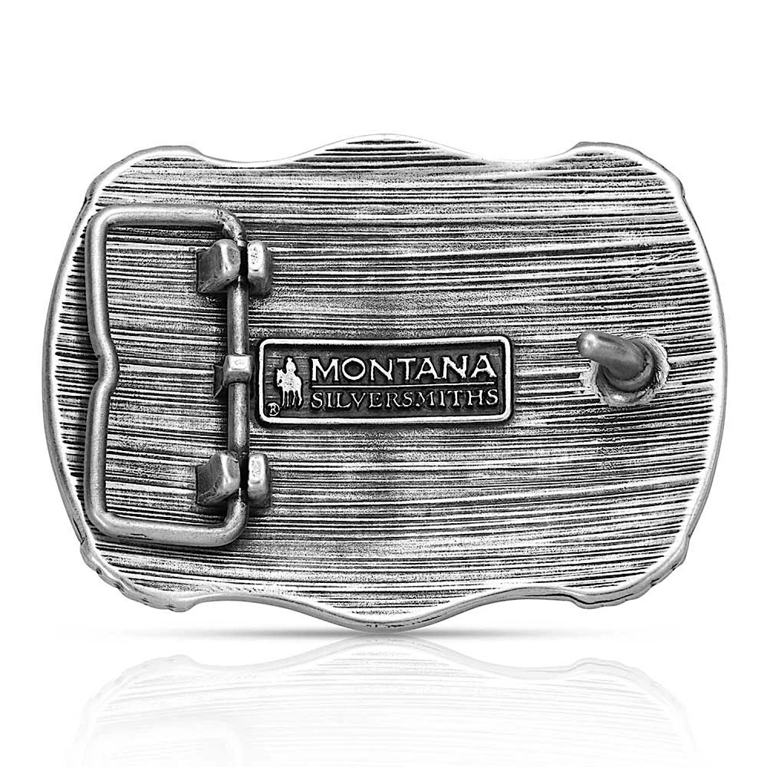 Montana Silversmiths Attitude Longhorn Buckle - Longhorn Legacy - Image 3