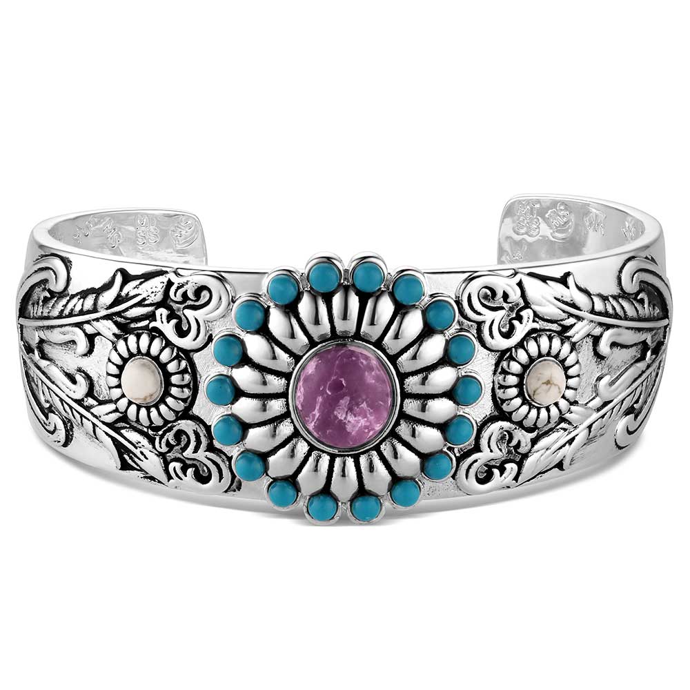 Montana Silversmiths Desert Flower Cuff Bracelet