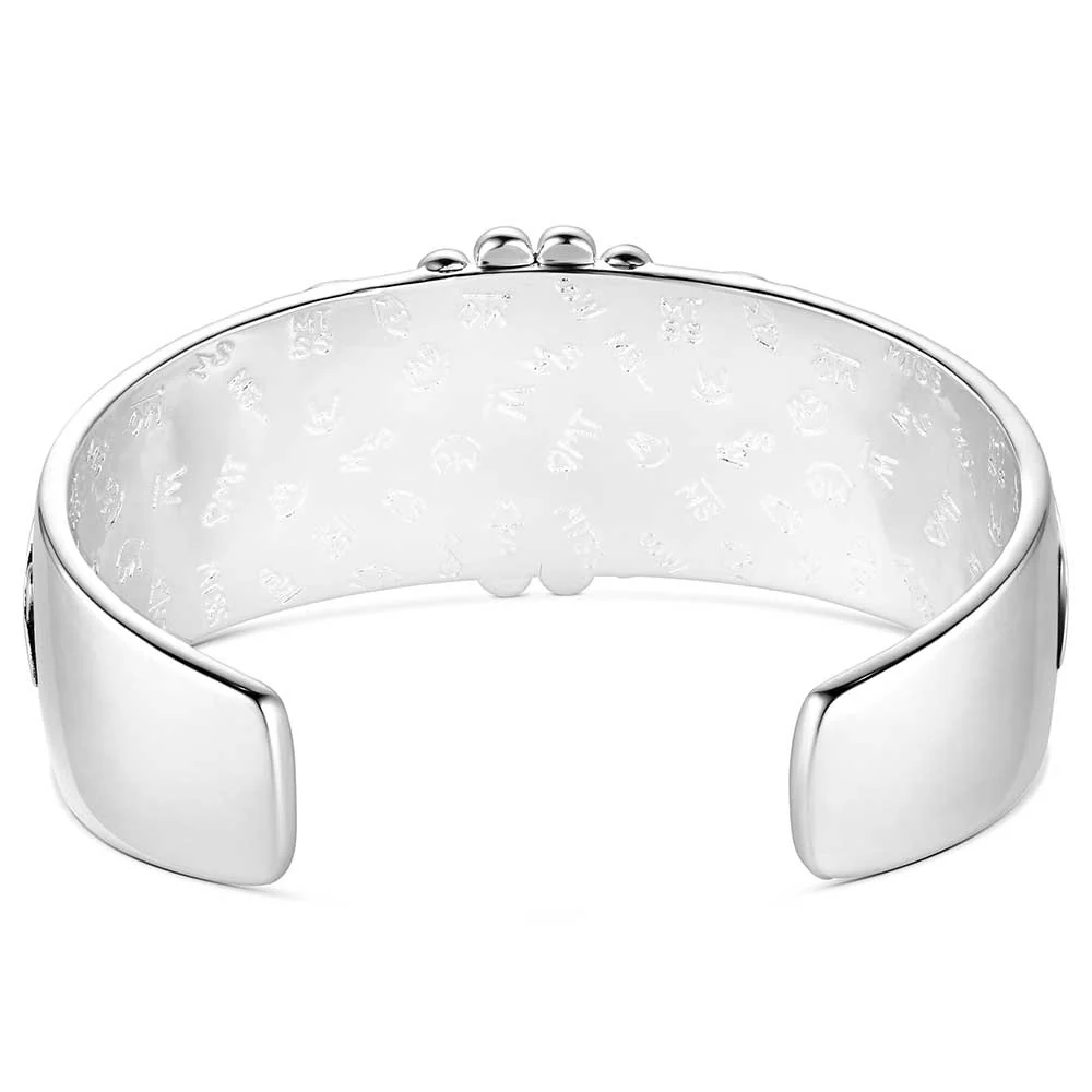 Montana Silversmiths Desert Flower Cuff Bracelet - Image 2