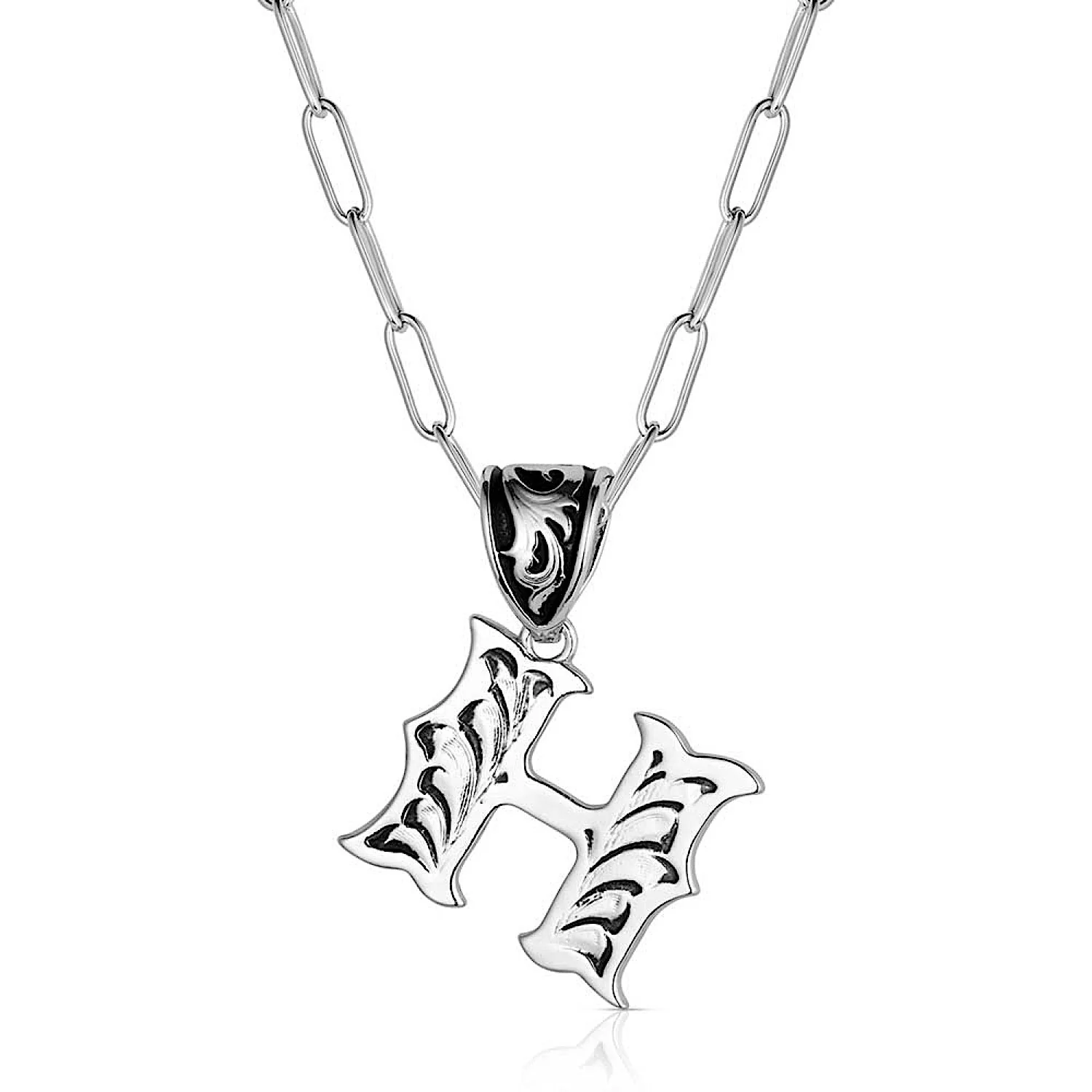 Montana Silversmiths Western Initial Necklace - Image 10