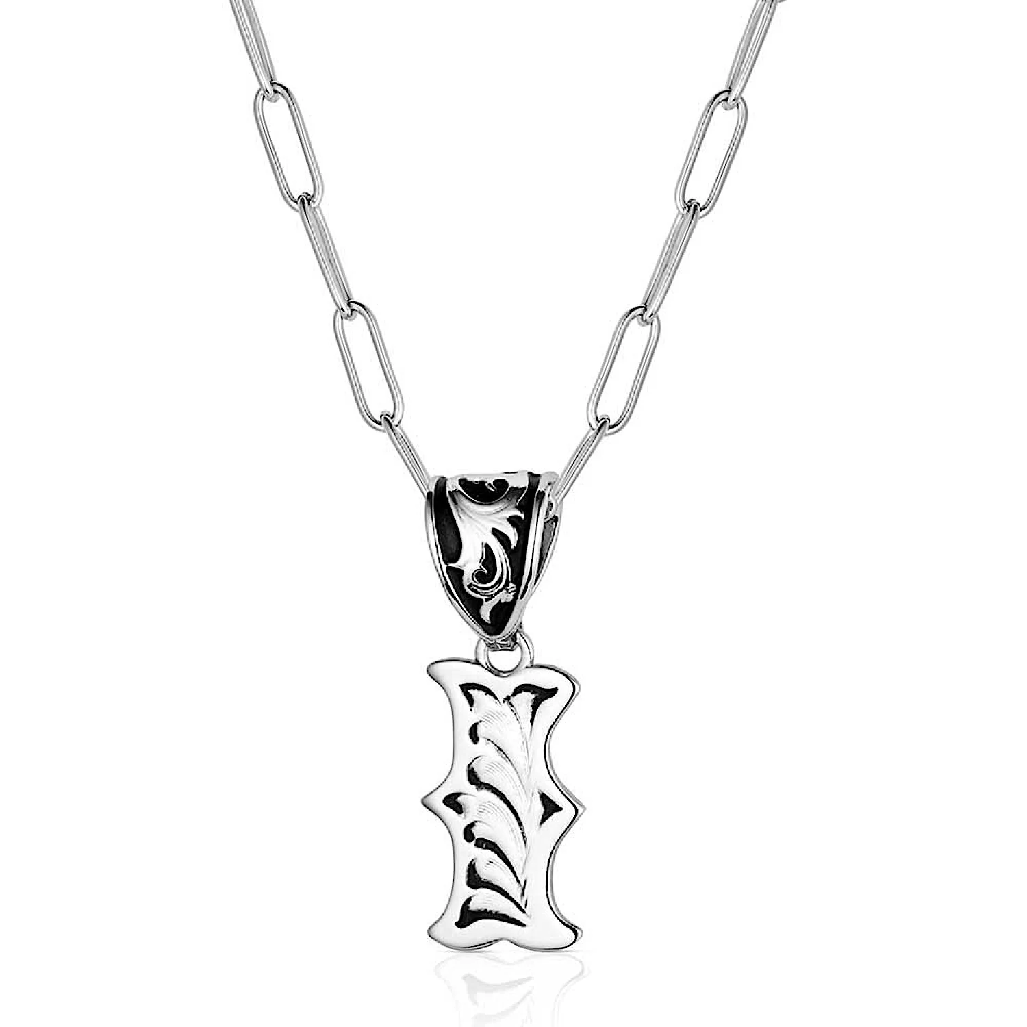 Montana Silversmiths Western Initial Necklace - Image 11