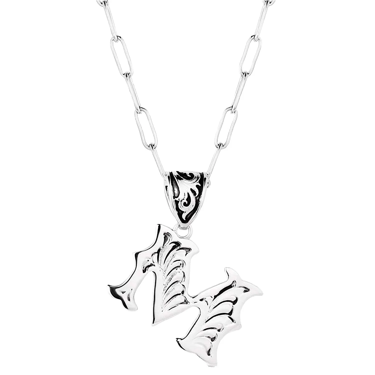 Montana Silversmiths Western Initial Necklace - Image 15