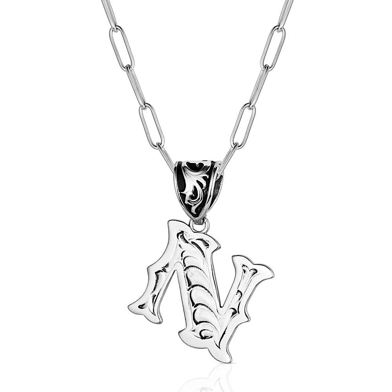 Montana Silversmiths Western Initial Necklace - Image 16