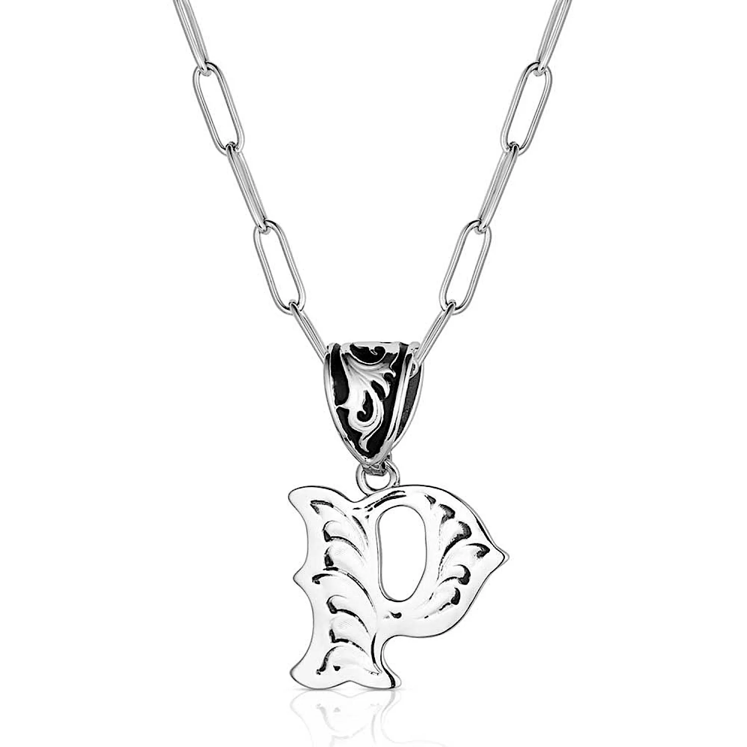 Montana Silversmiths Western Initial Necklace - Image 18