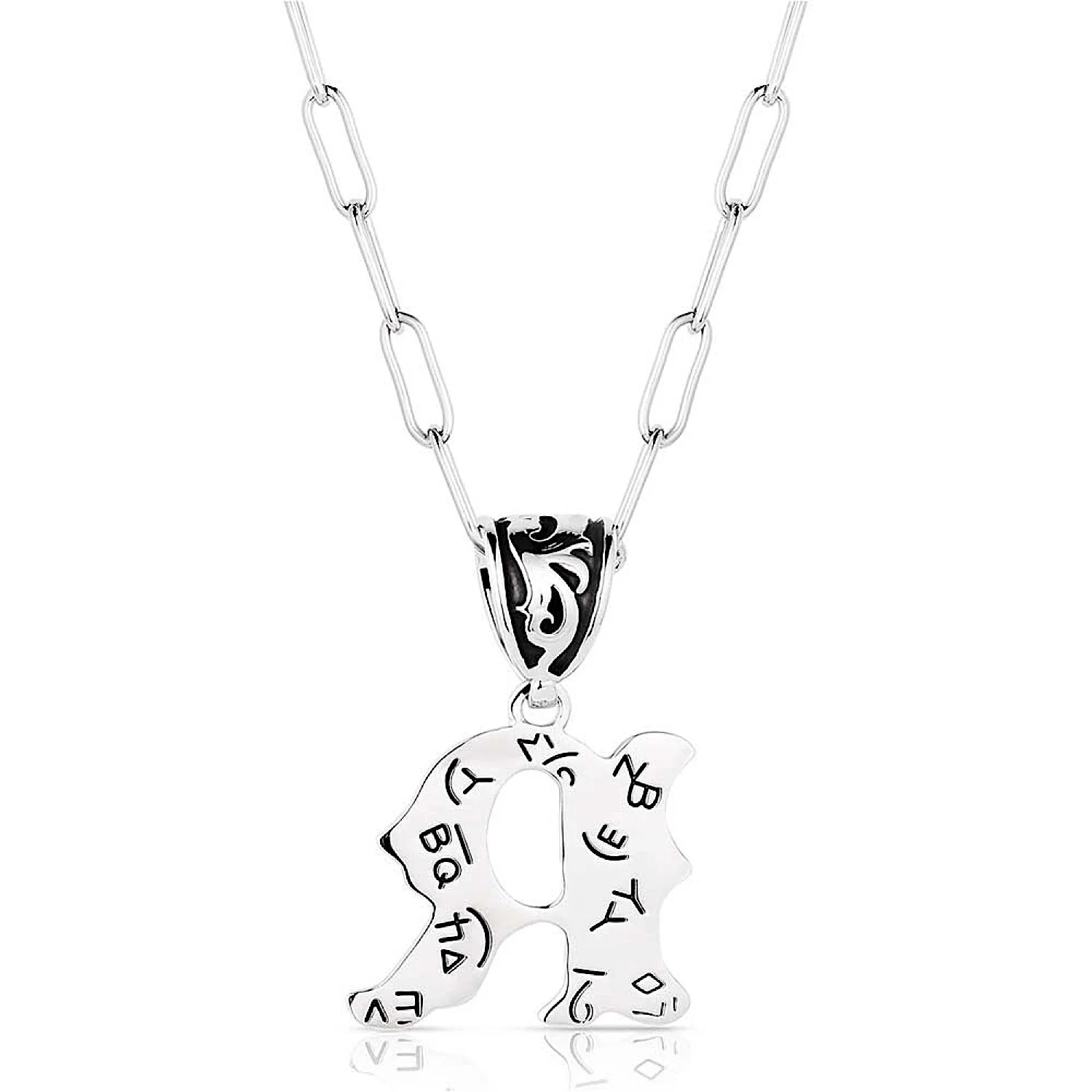 Montana Silversmiths Western Initial Necklace - Image 2