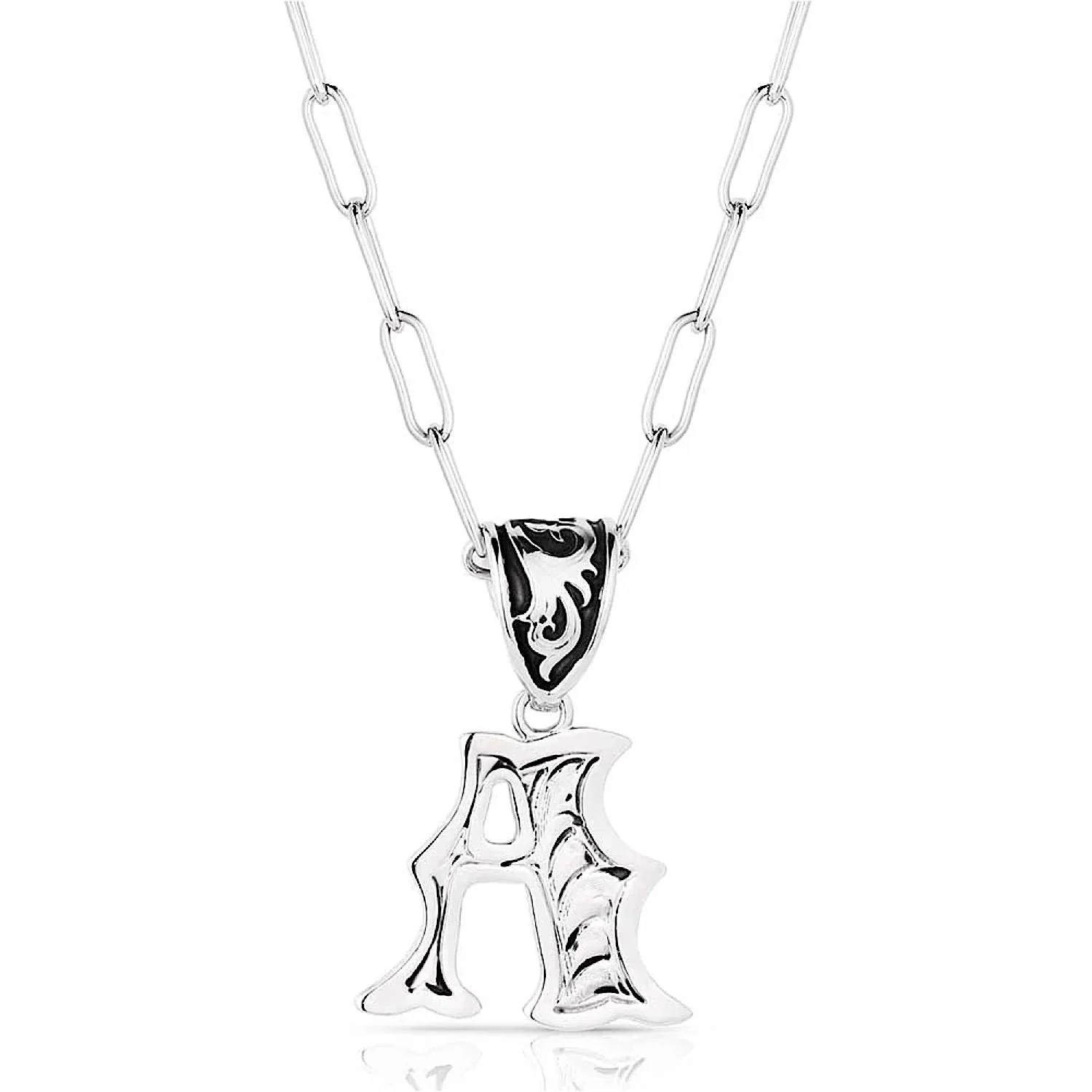 Montana Silversmiths Western Initial Necklace - Image 3