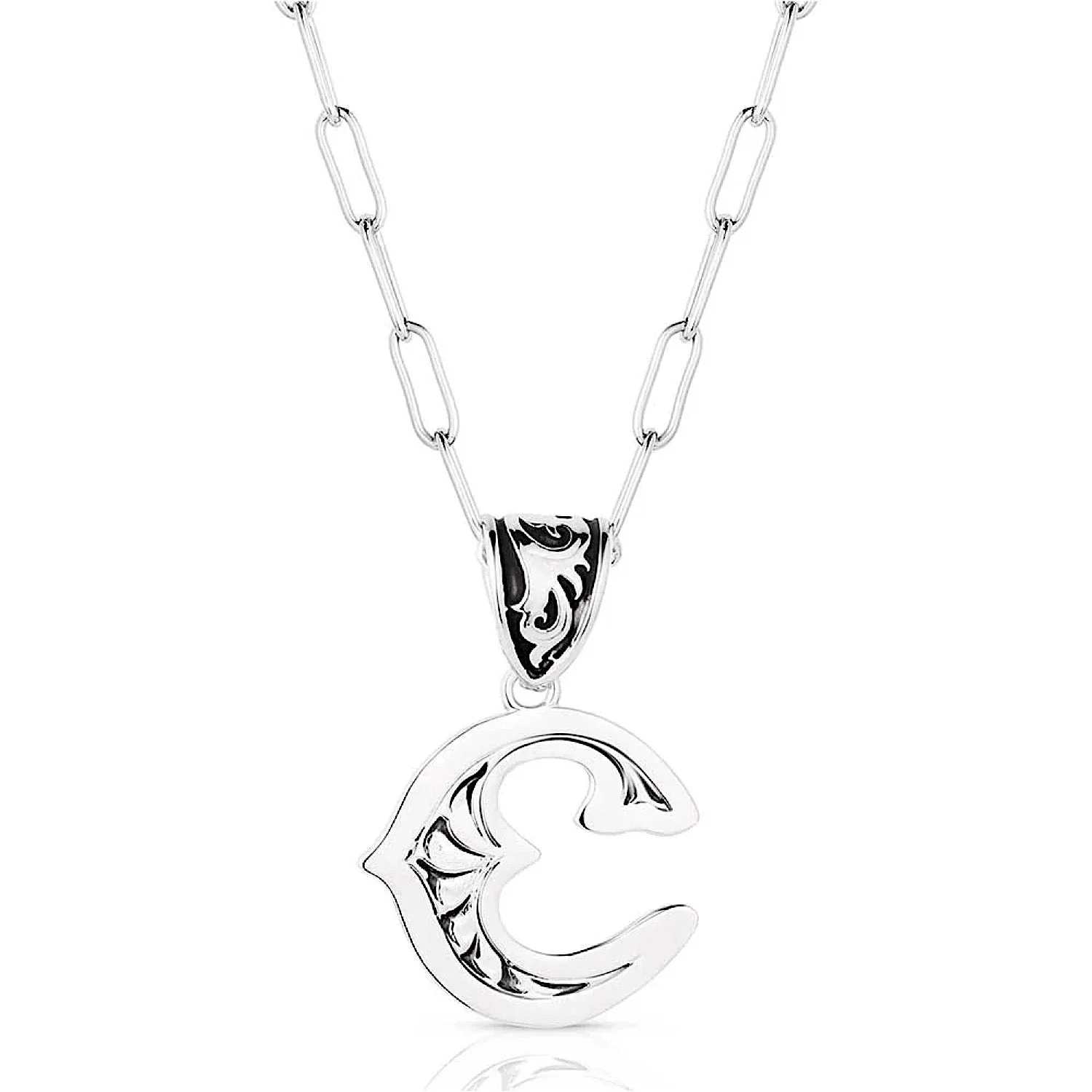 Montana Silversmiths Western Initial Necklace - Image 5