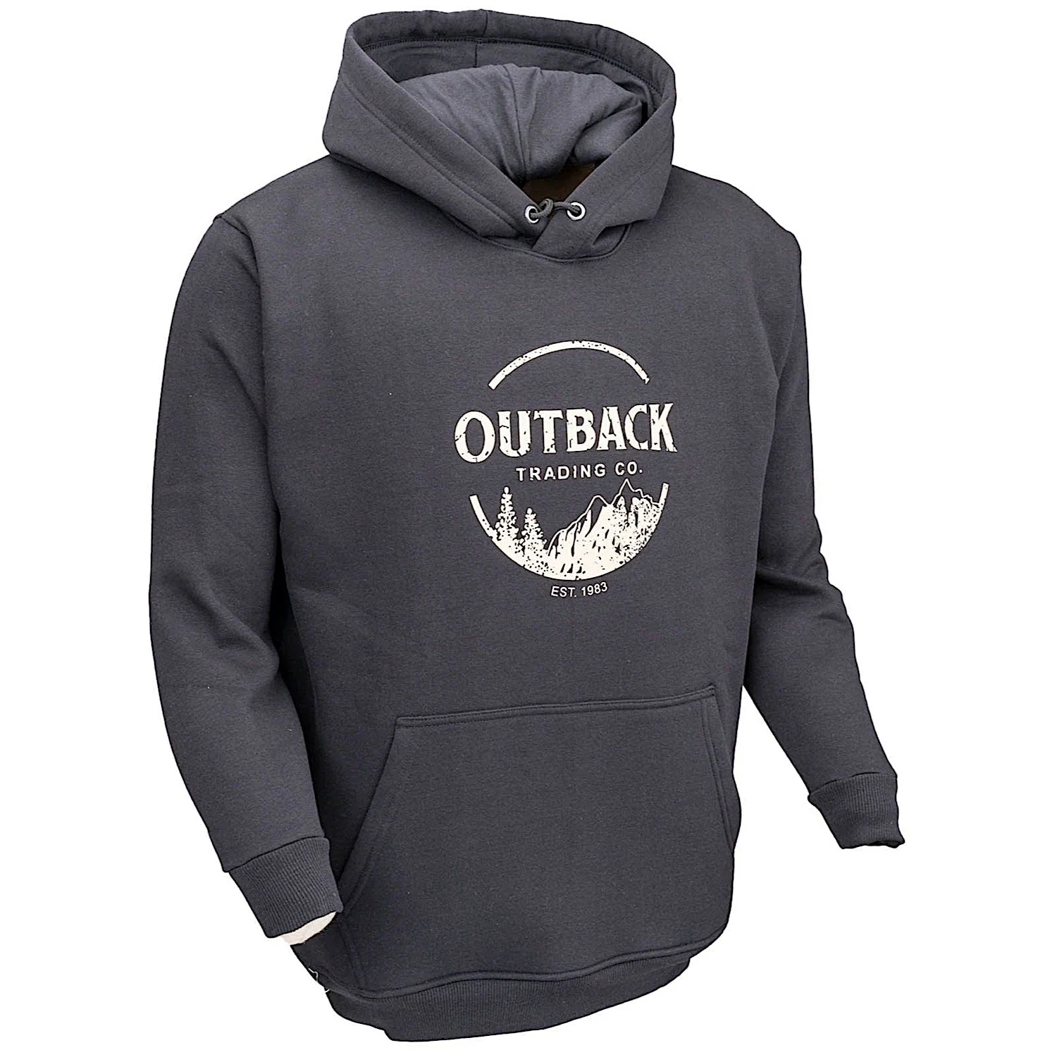 Outback Trading Men's Outback Hoodie - Black - Image 4