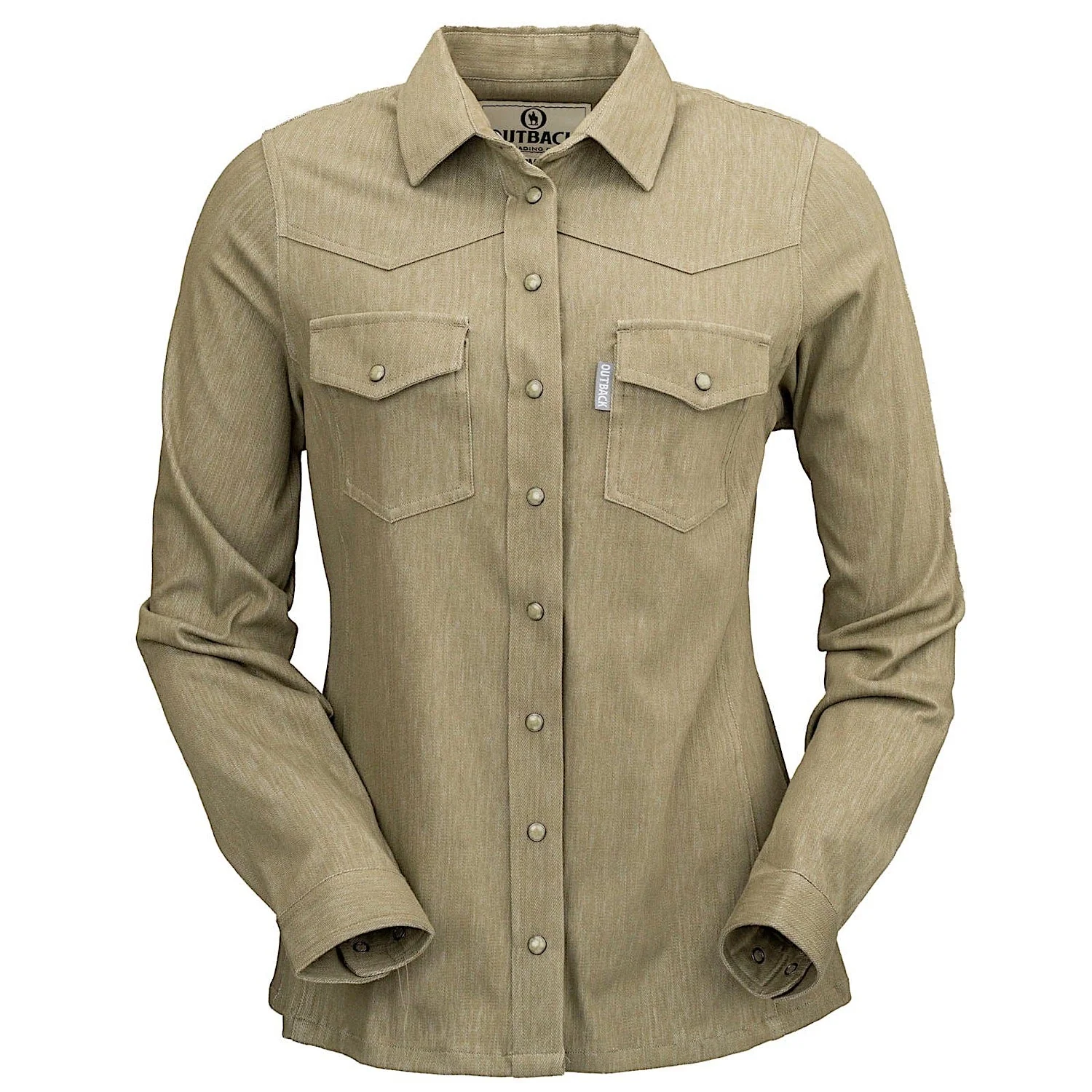 Outback Trading Women's Kat Shirt - Olive