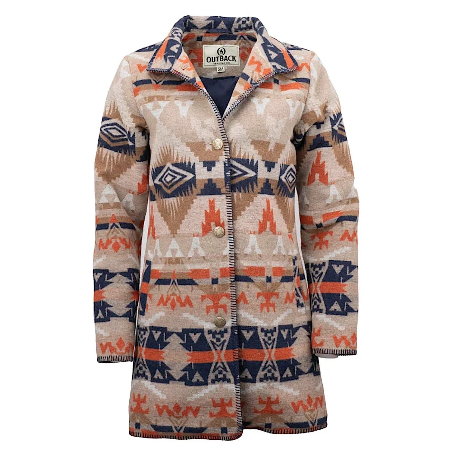 Outback Trading Women's Moree Jacket - Navy