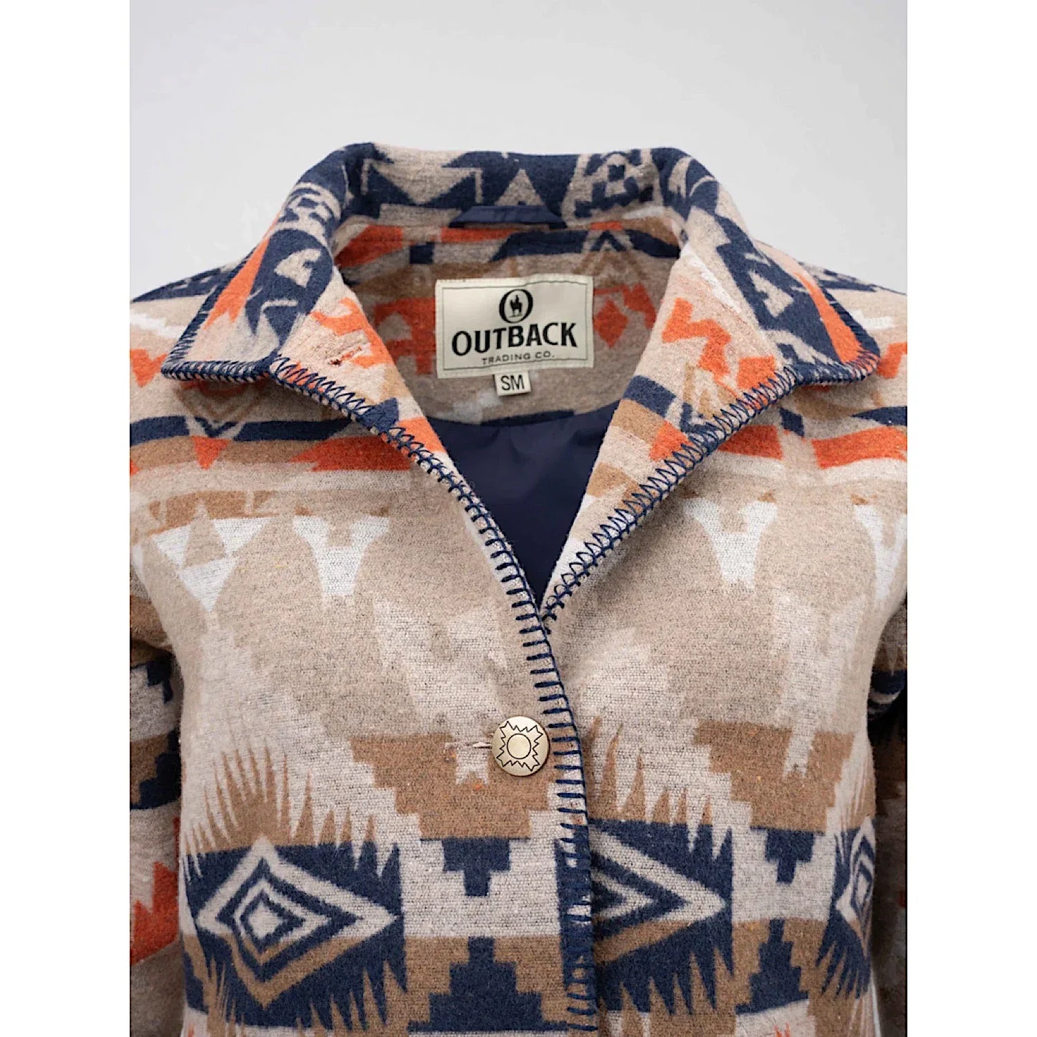 Outback Trading Women's Moree Jacket - Navy - Image 3