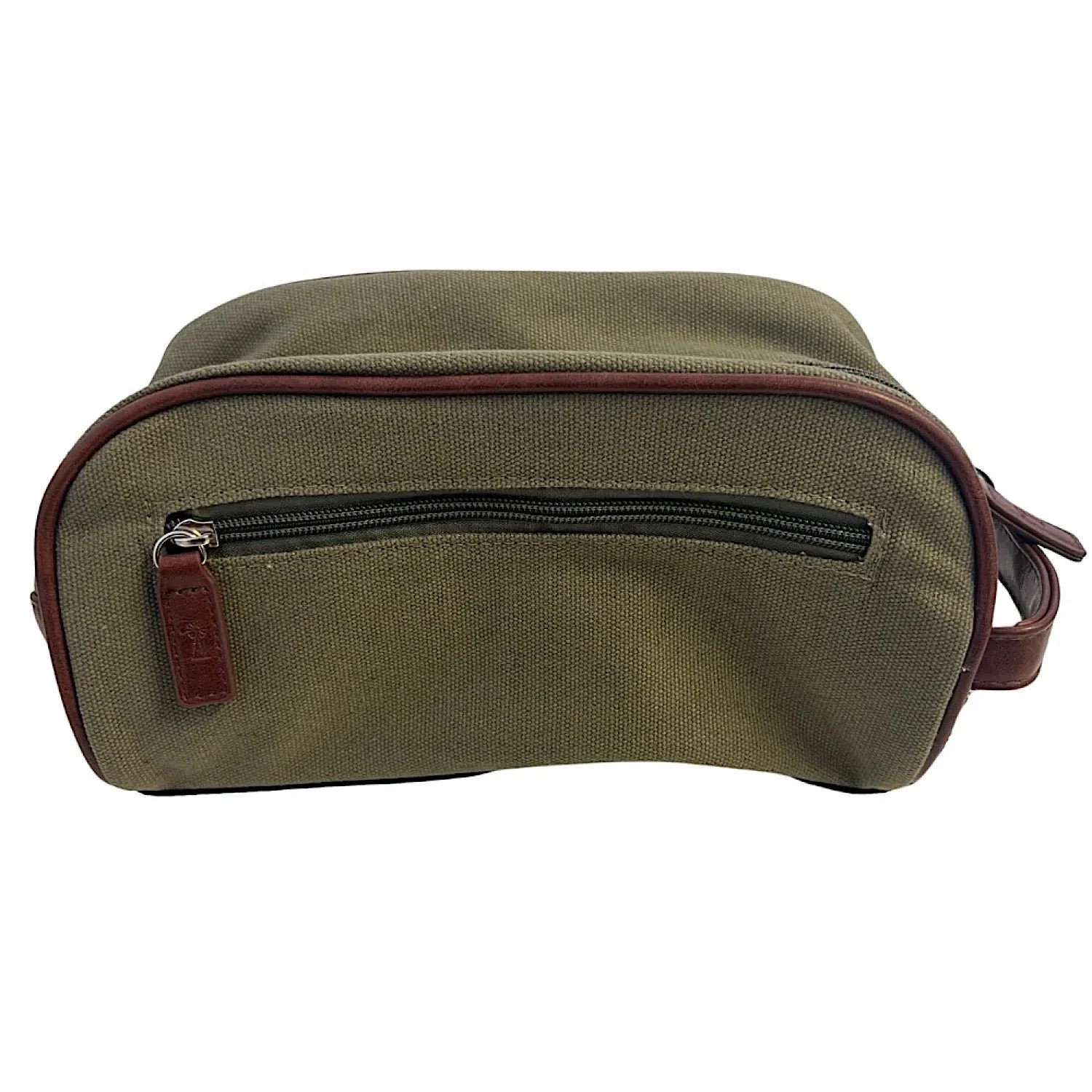 Pilbara Canvas Toiletry Bag - Olive - Image 2