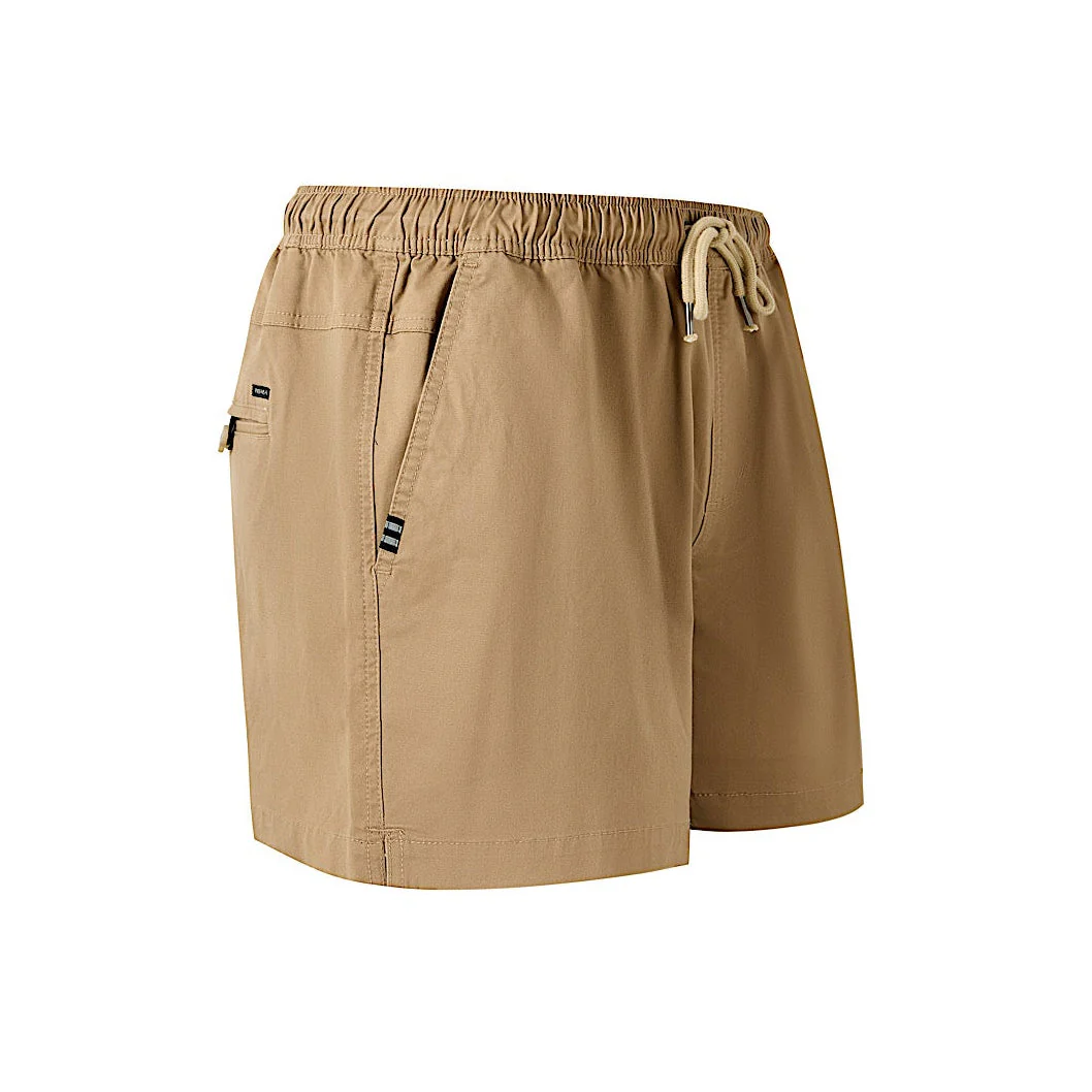 Pilbara Men's Cotton Stretch Walk Short - Caramel - Image 4