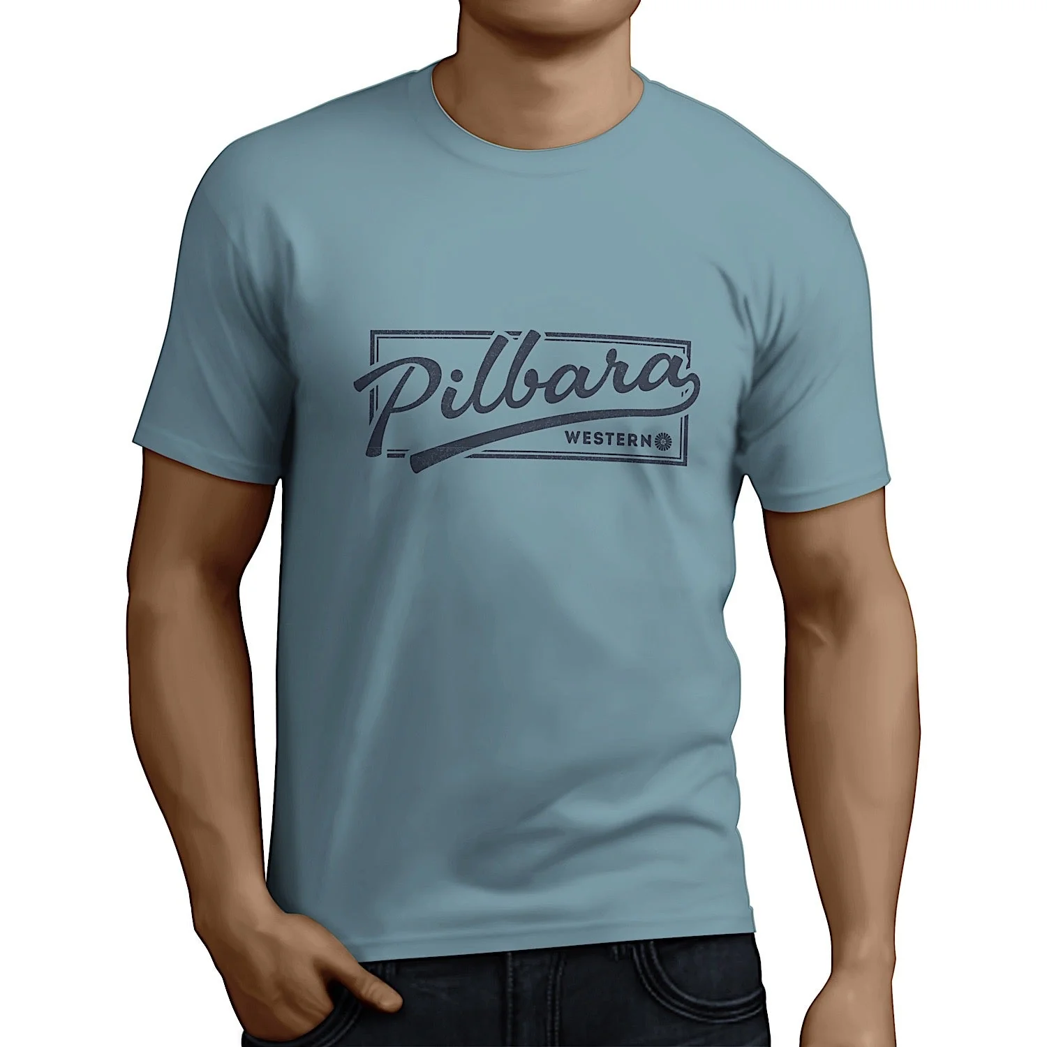 Pilbara Men's Game Day T-Shirt - Slate