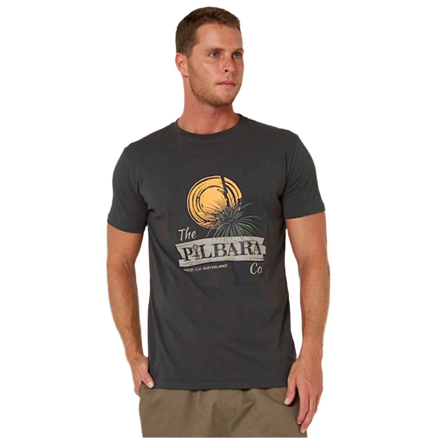 Pilbara Men's The Pilbara Co. T-Shirt - Raven
