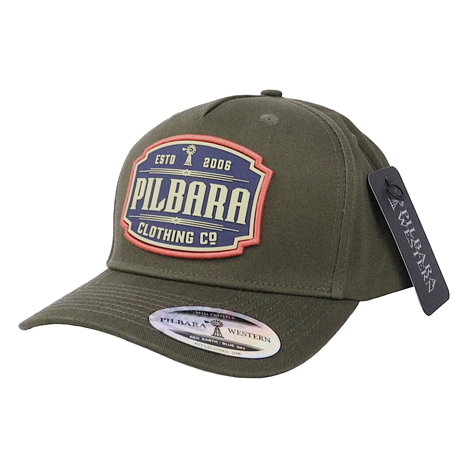 Pilbara Western Clothing Co Cap - Olive