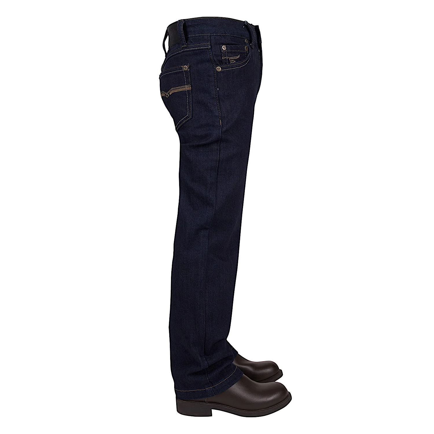 Pure Western Boy's Hawkins Straight Leg Jean - Indigo - Image 3