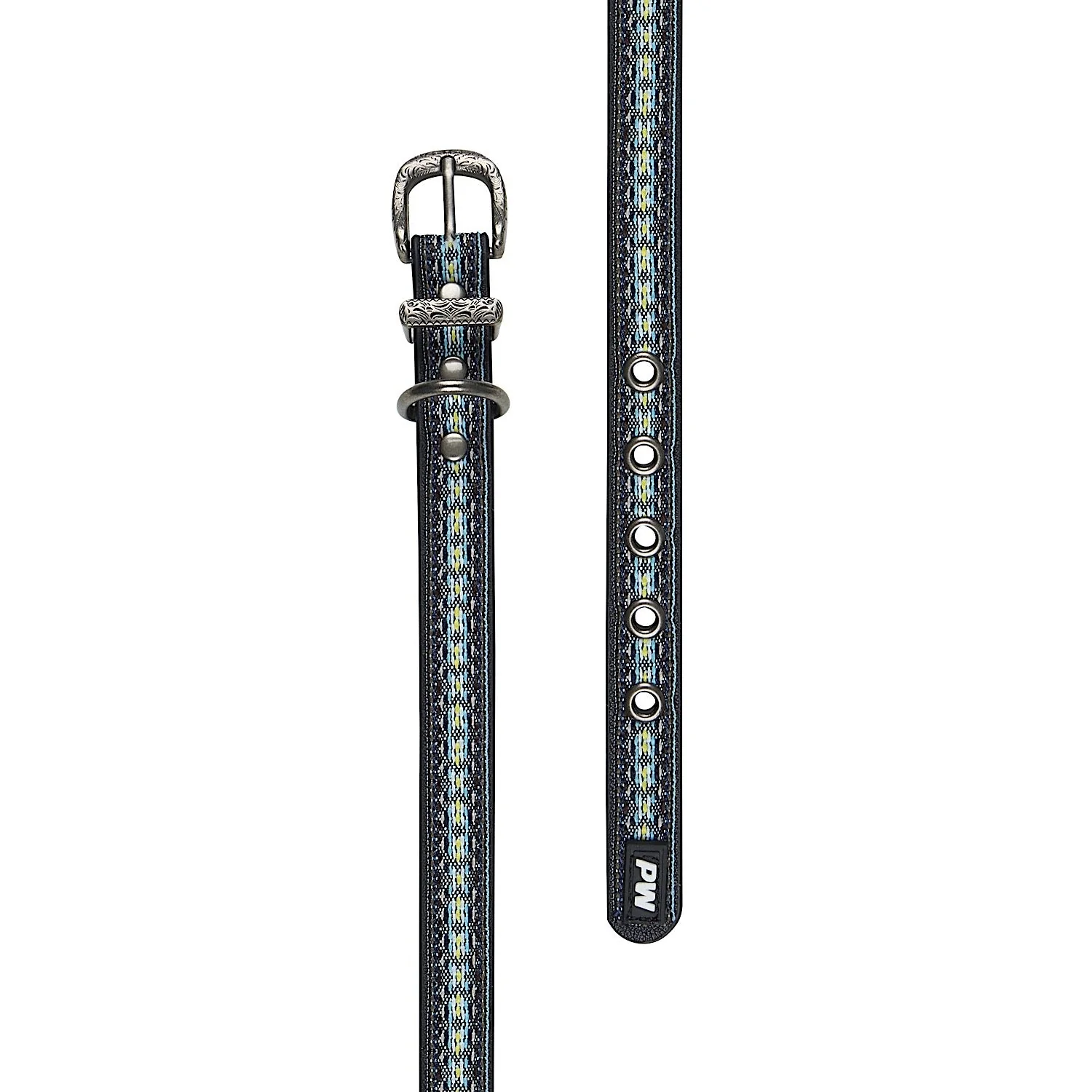 Pure Western Cosmo Dog Collar - Blue - Image 2