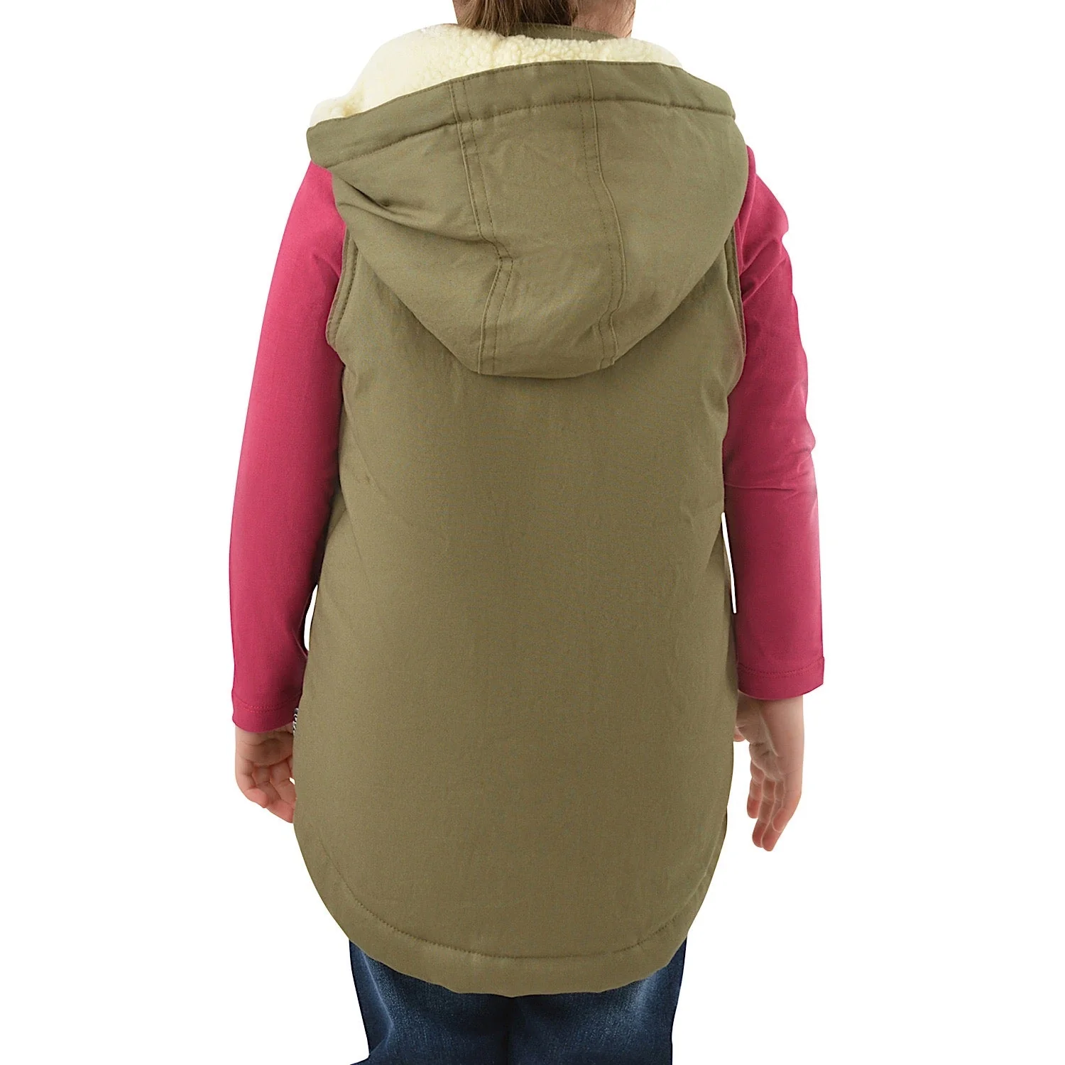 Pure Western Girl's Bailey Vest - Forest - Image 3