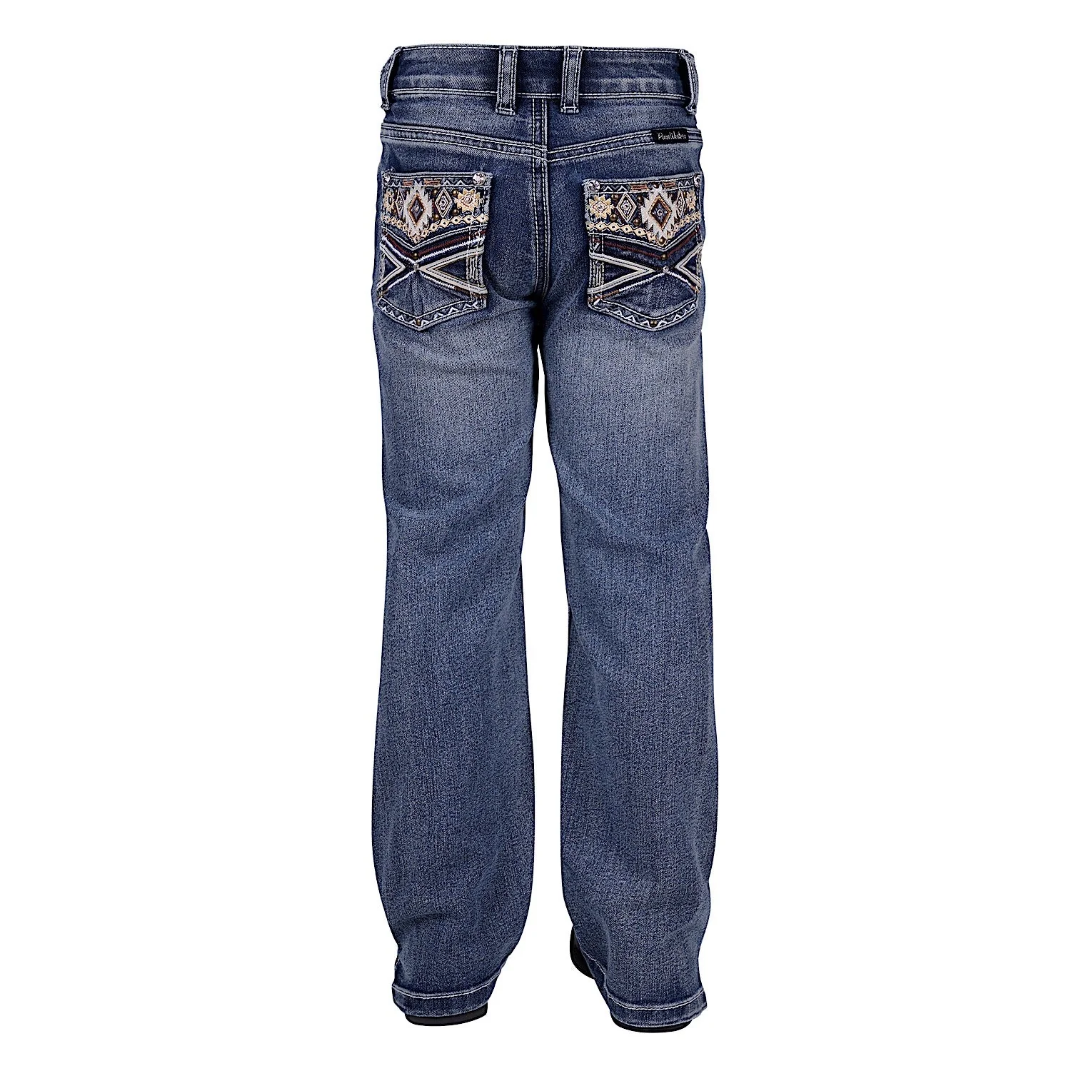 Pure Western Girl's Rue Straight Leg Jean - Moonshine - Image 2