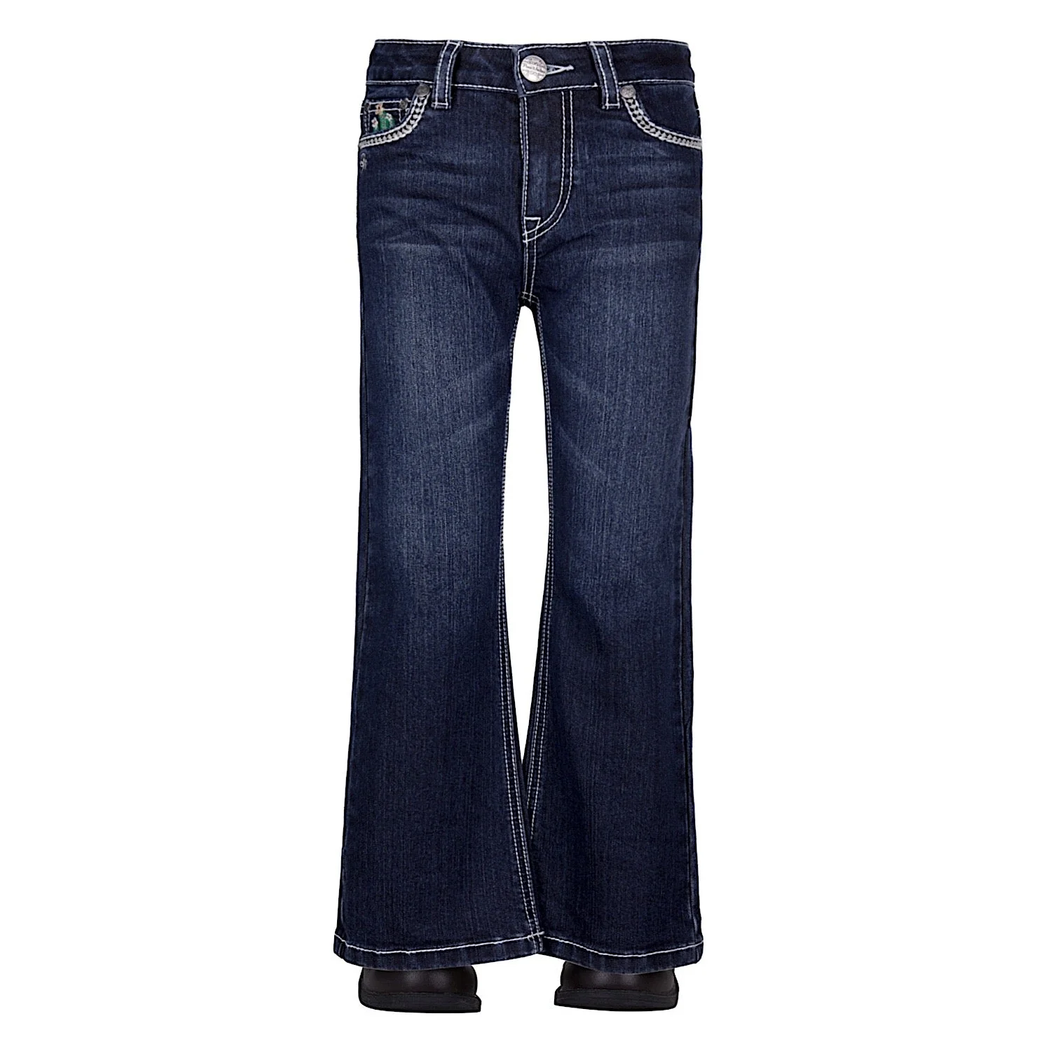 Pure Western Girl's Zoe Boot Cut Jean - Midnight - Image 2