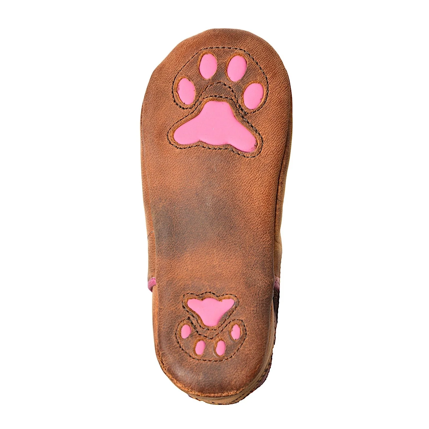 Pure Western INFANT Molly Boot -Oiled Distressed Brown/Pink - Image 3