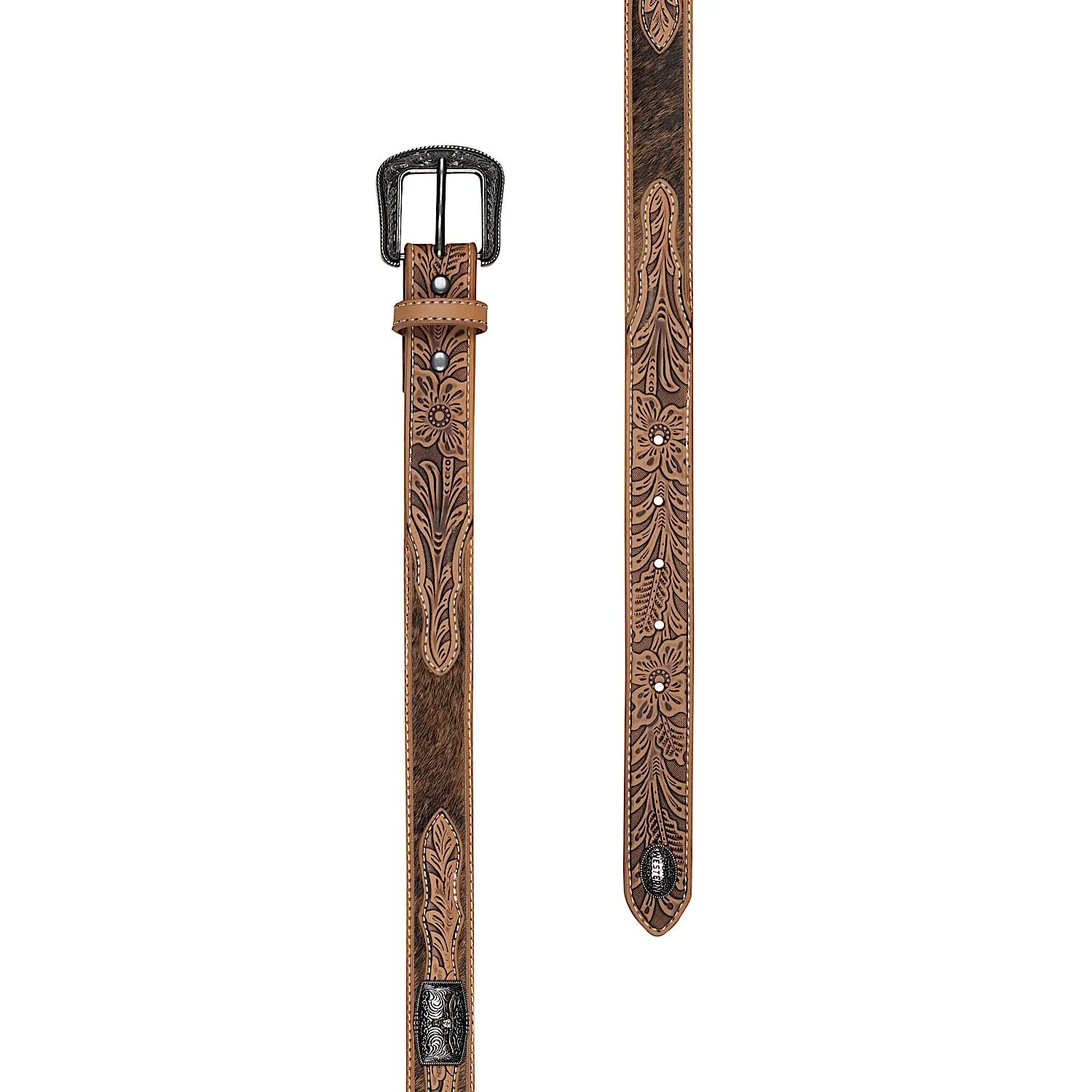 Pure Western Kid's Andre Belt - Light Tan - Image 2