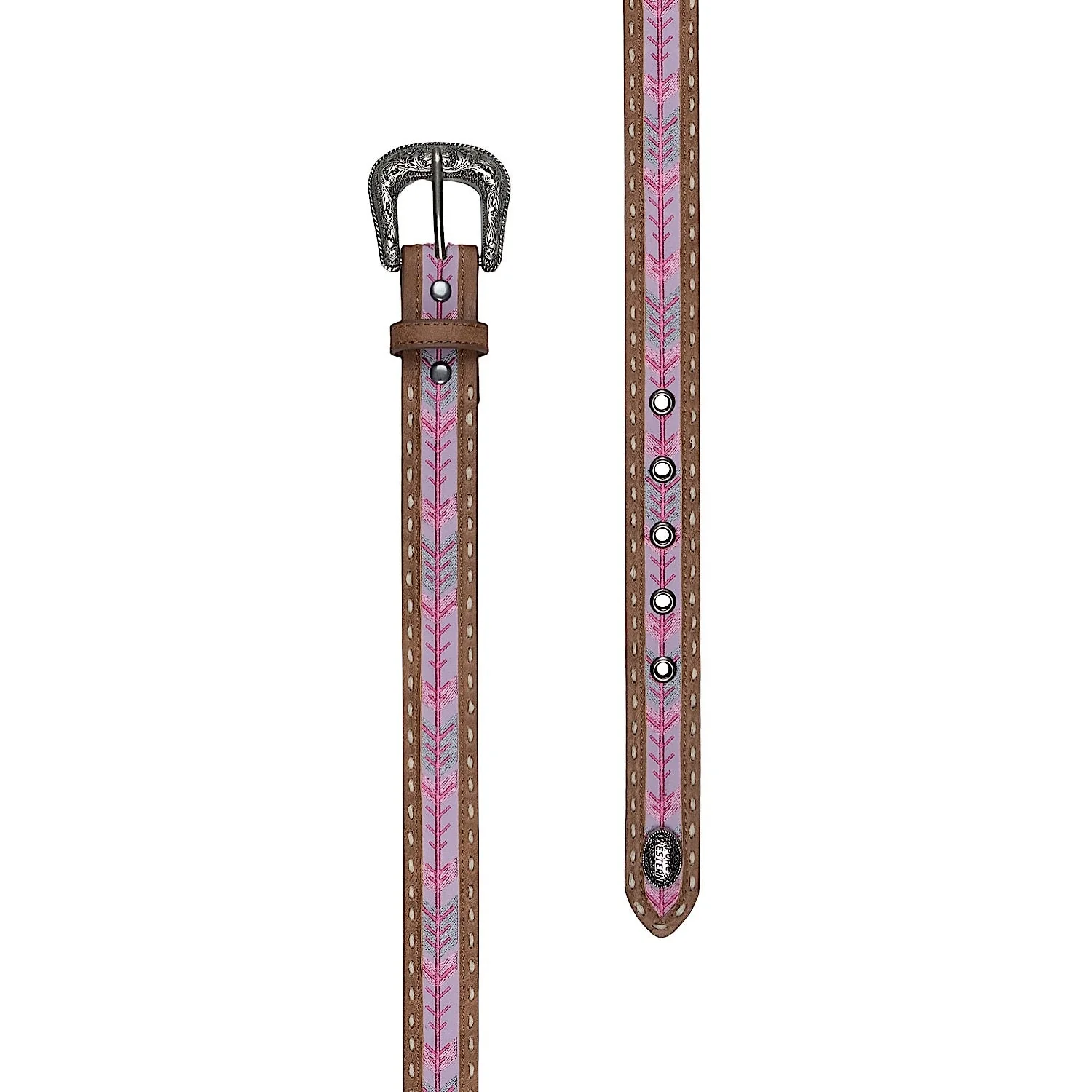 Pure Western Kid's Kaira Belt - Lilac - Image 2