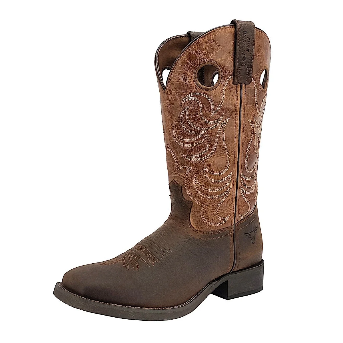 Pure Western Men's Denton Boot - Brown/Tan