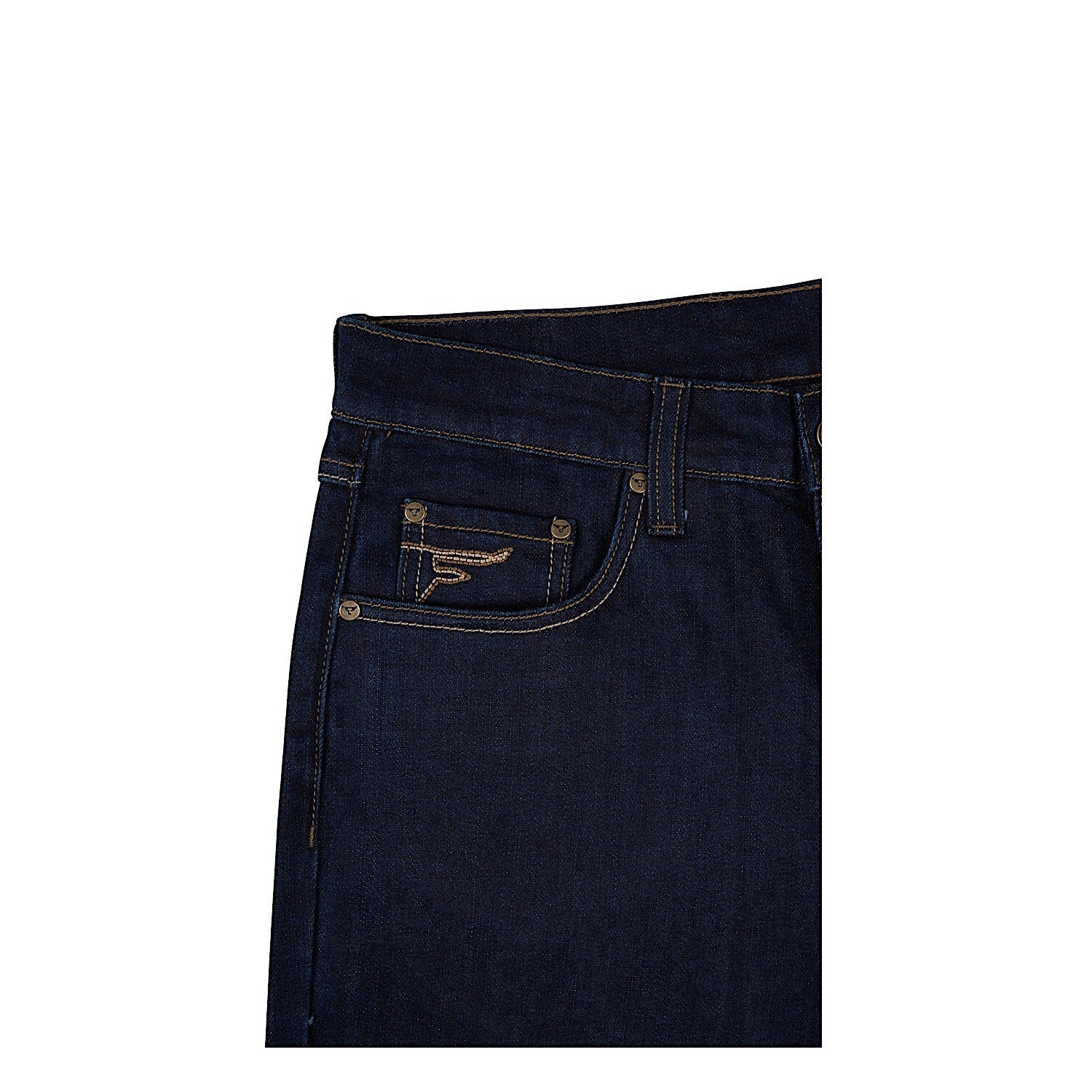 Pure Western Men's Hawkins Straight Leg Jean 34 Leg - Indigo - Image 3