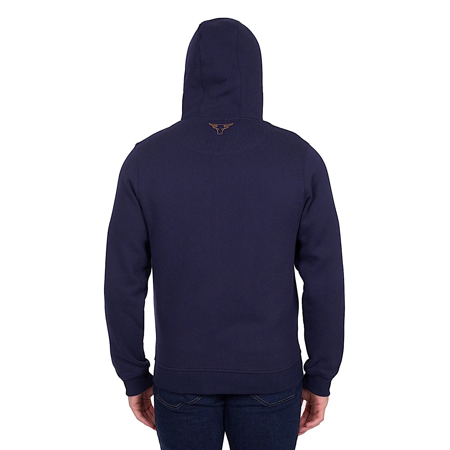 Pure Western Men's Walker Zip Up Hoodie - Navy - Image 5