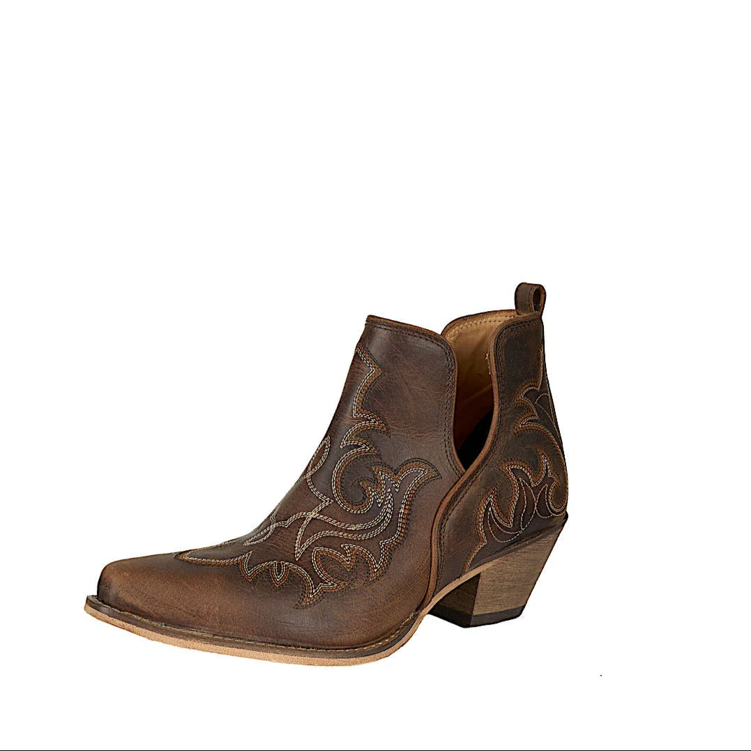 Pure Western Women's Bodie Boot - Waxy Brown